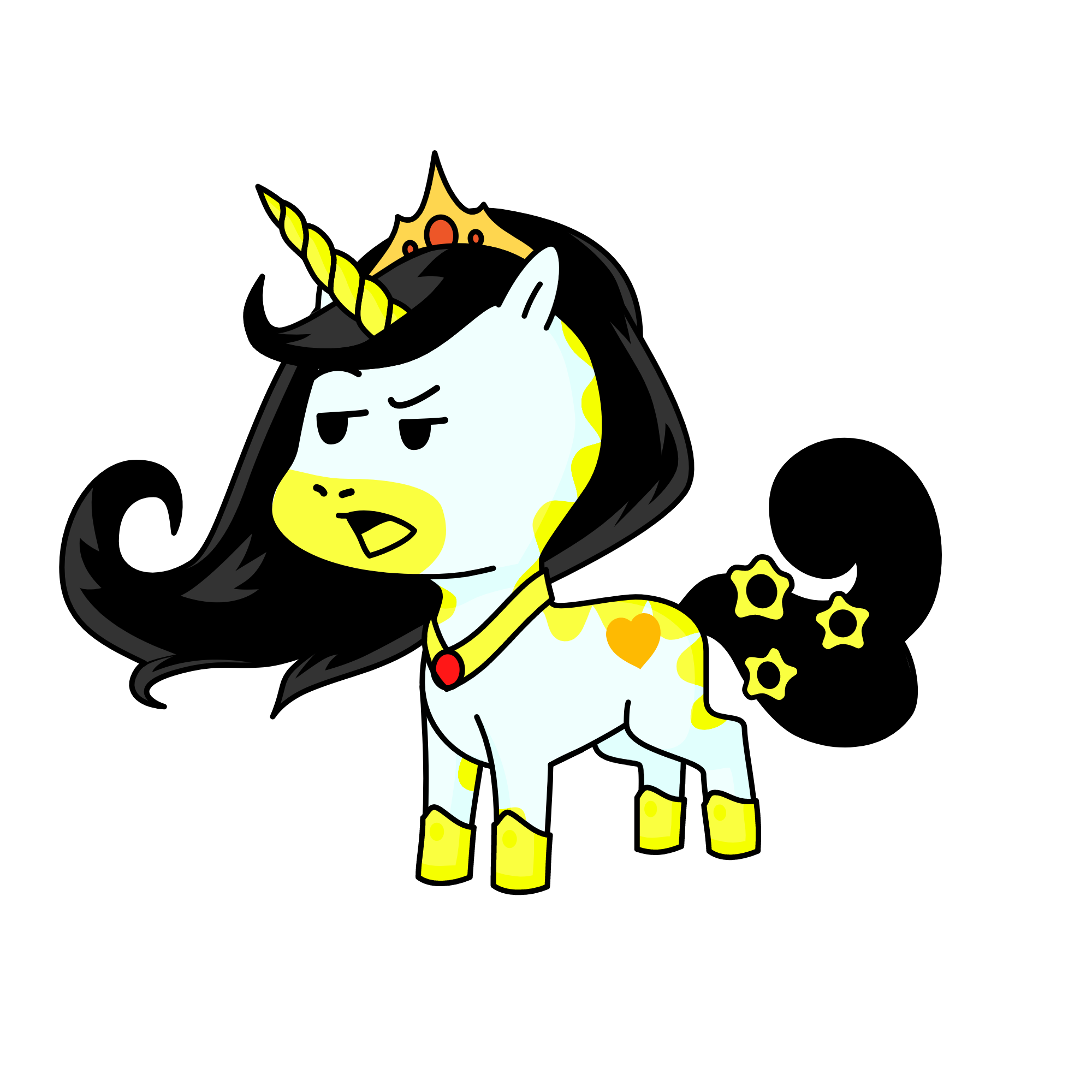 daddysheiscleopatratoo!, the unicorn