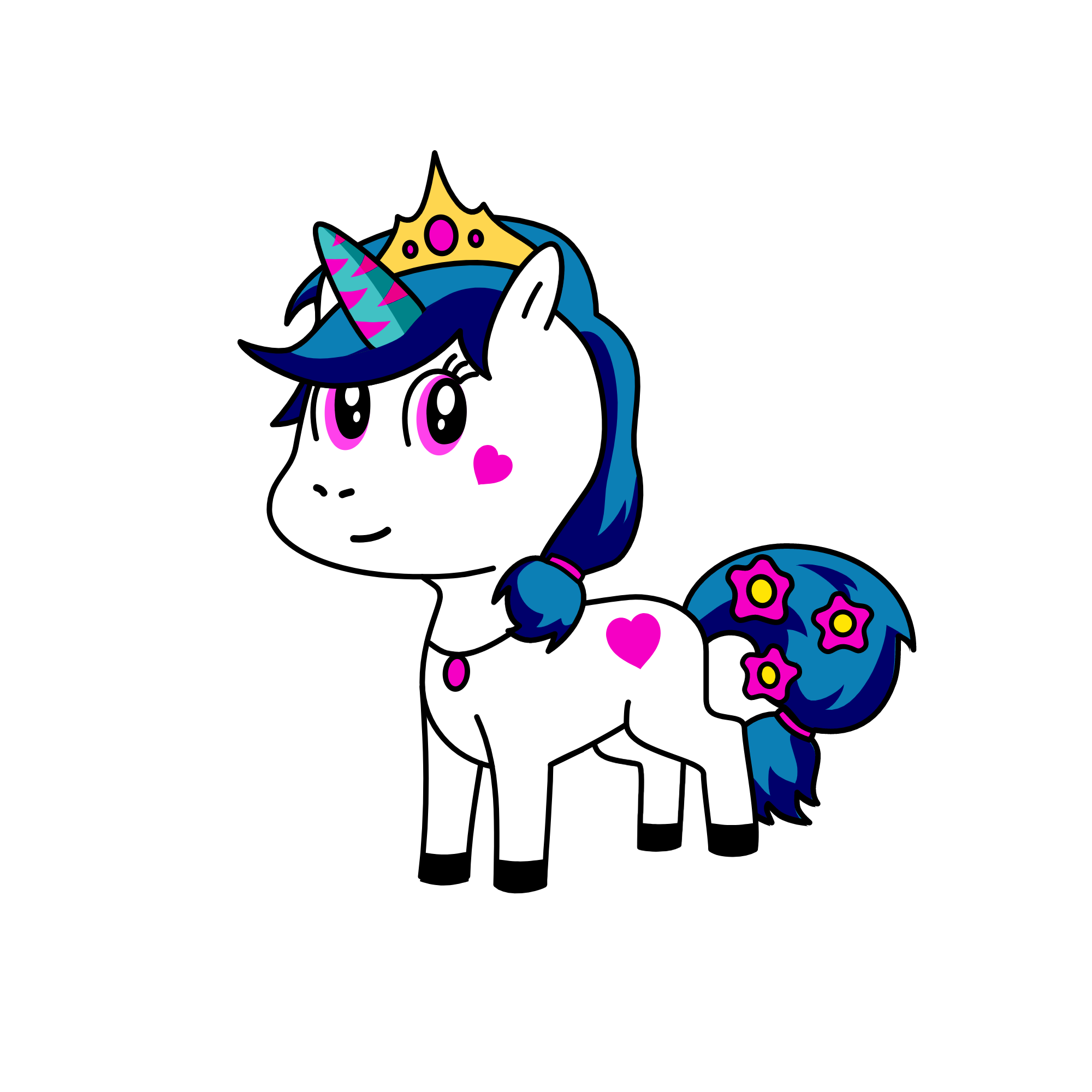 kk, the unicorn