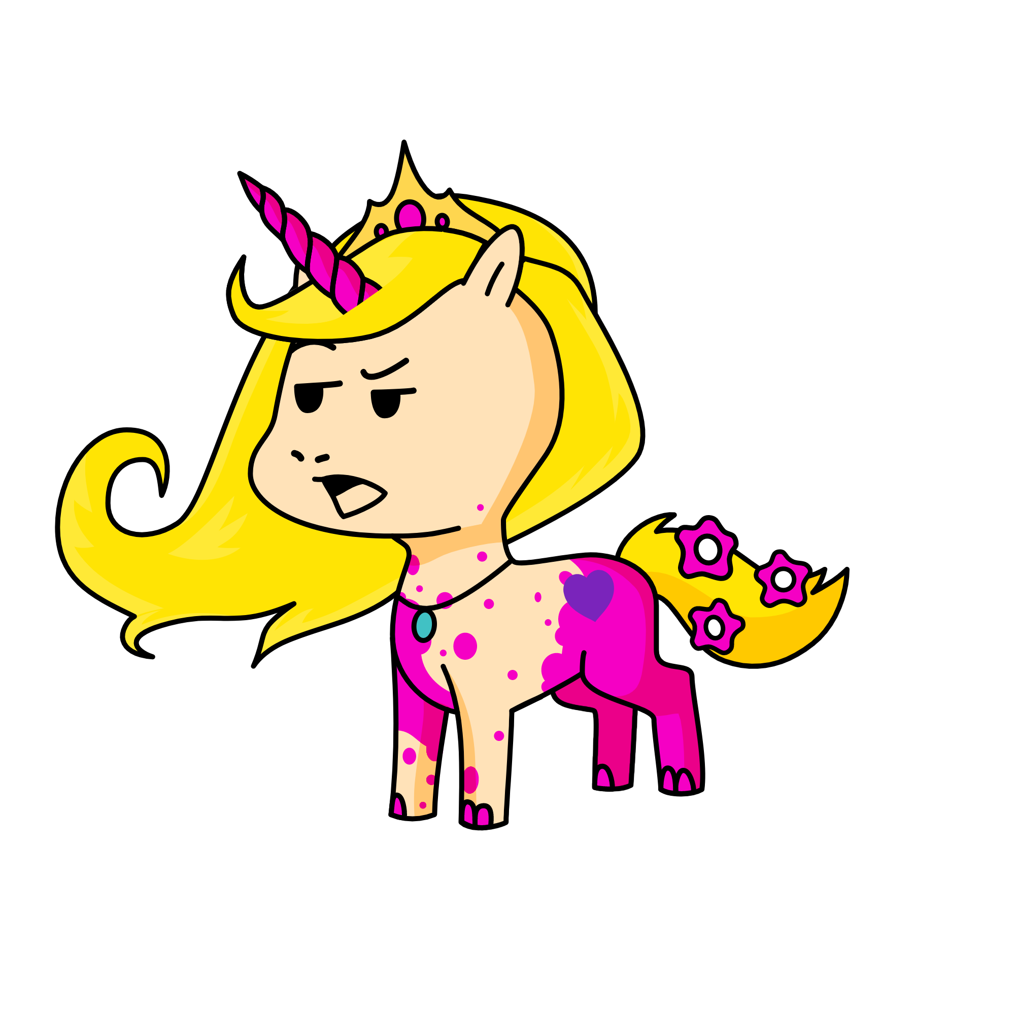 brenna_my_kween, the unicorn