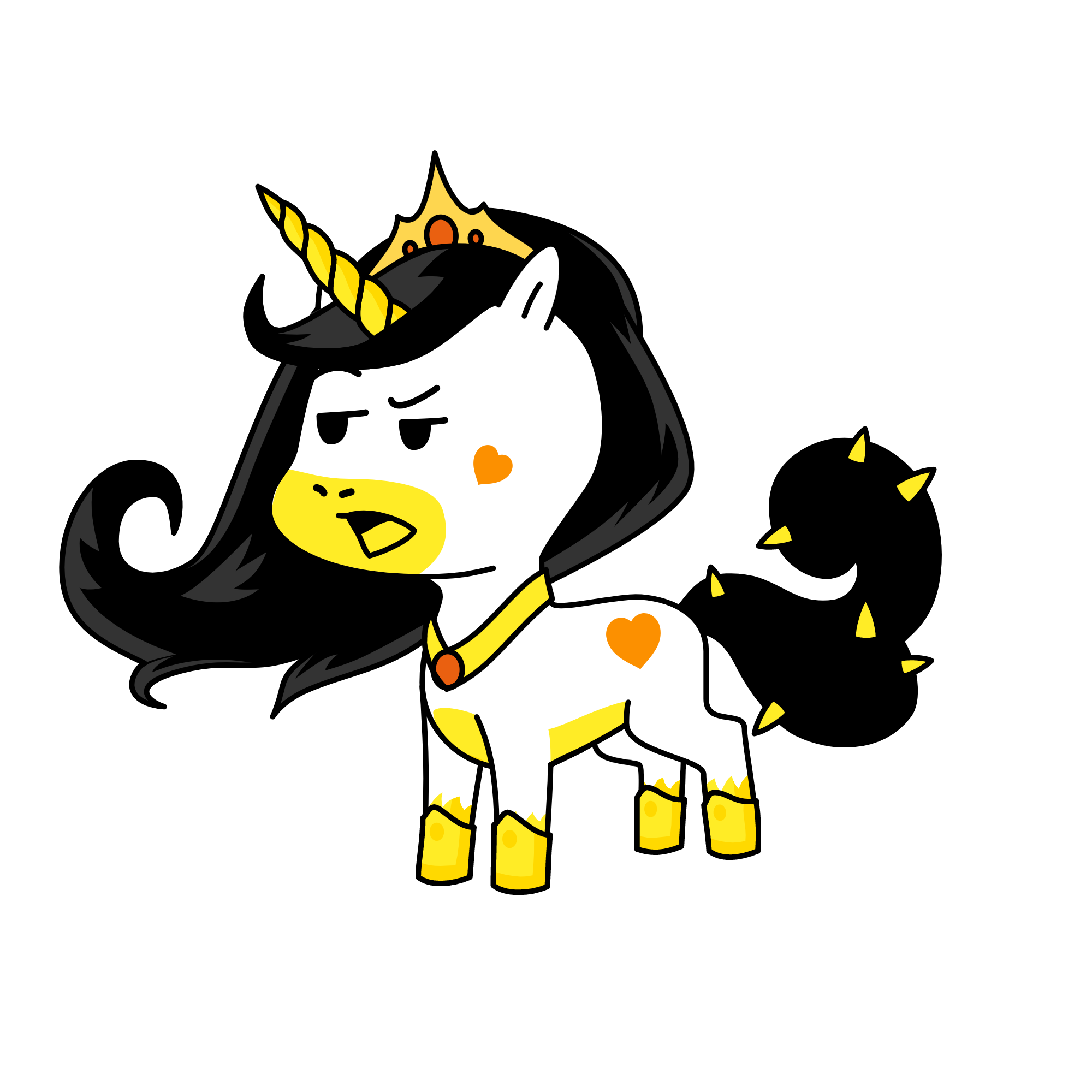 DADDYTHISGIRLISCLEOPATRATOO!, the unicorn