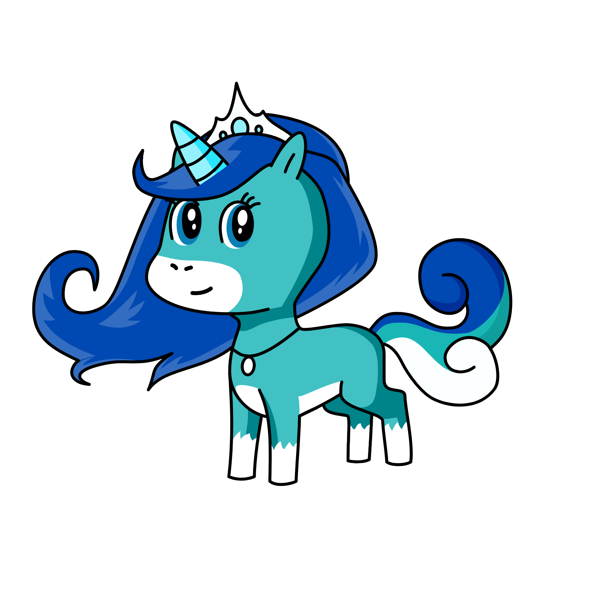 Wave, the unicorn