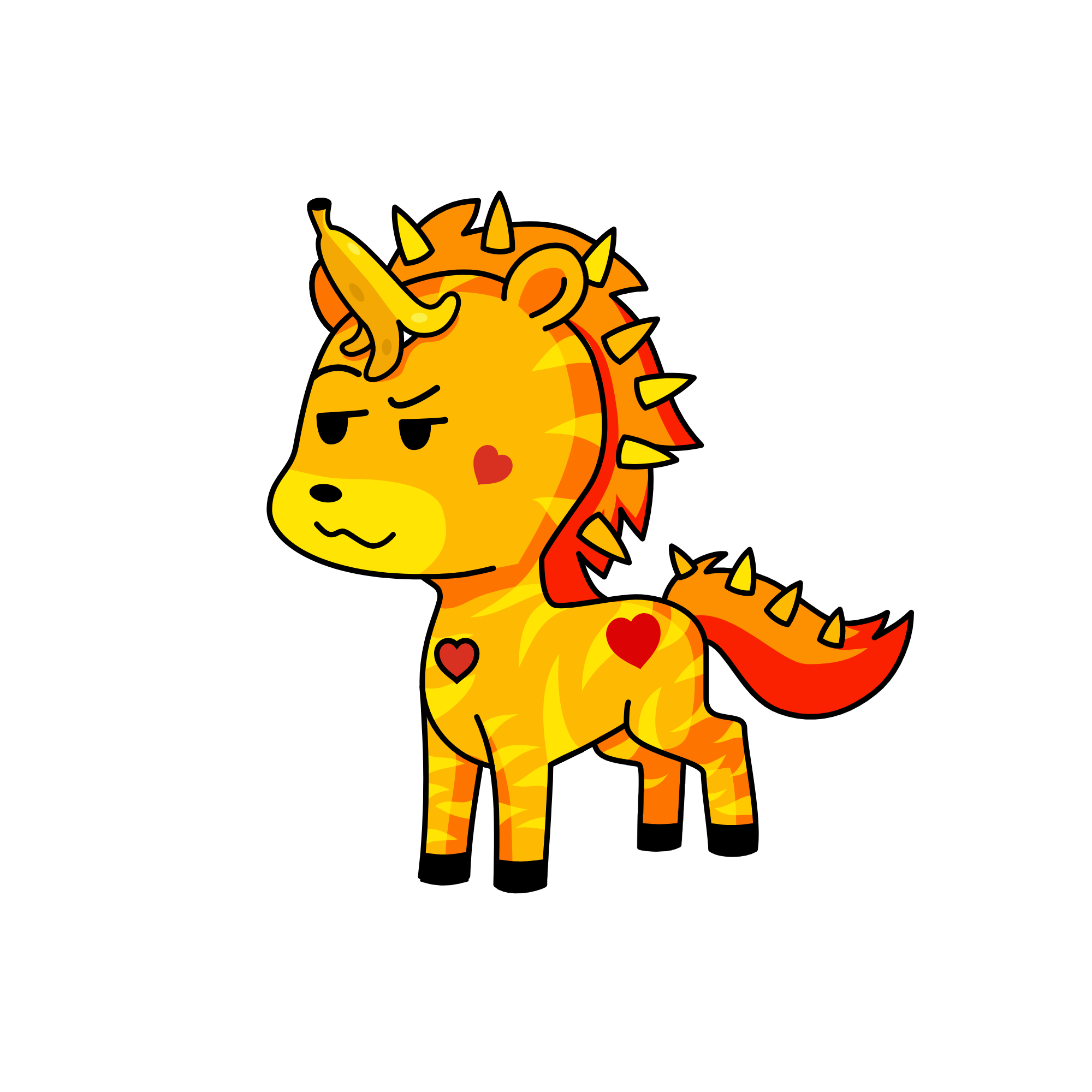 Banana, the unicorn