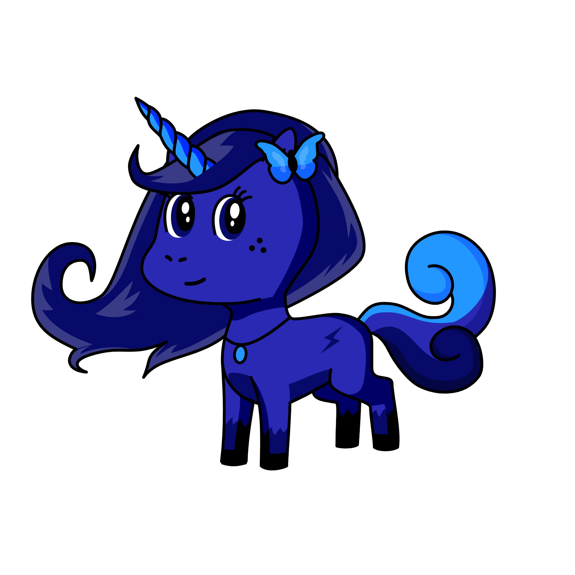 Luna, the unicorn