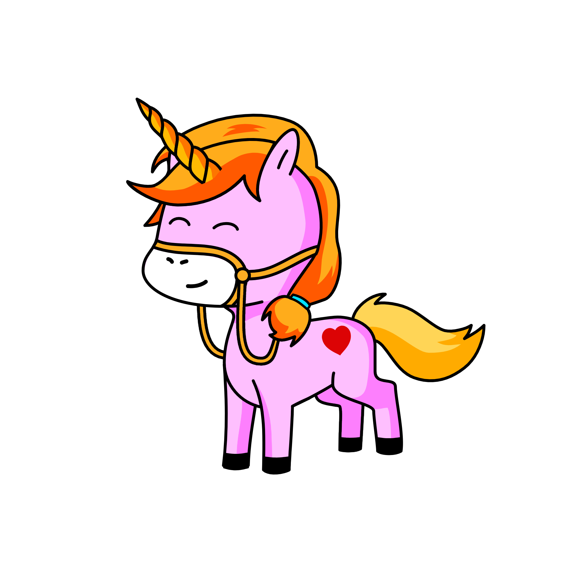 Heart, the unicorn