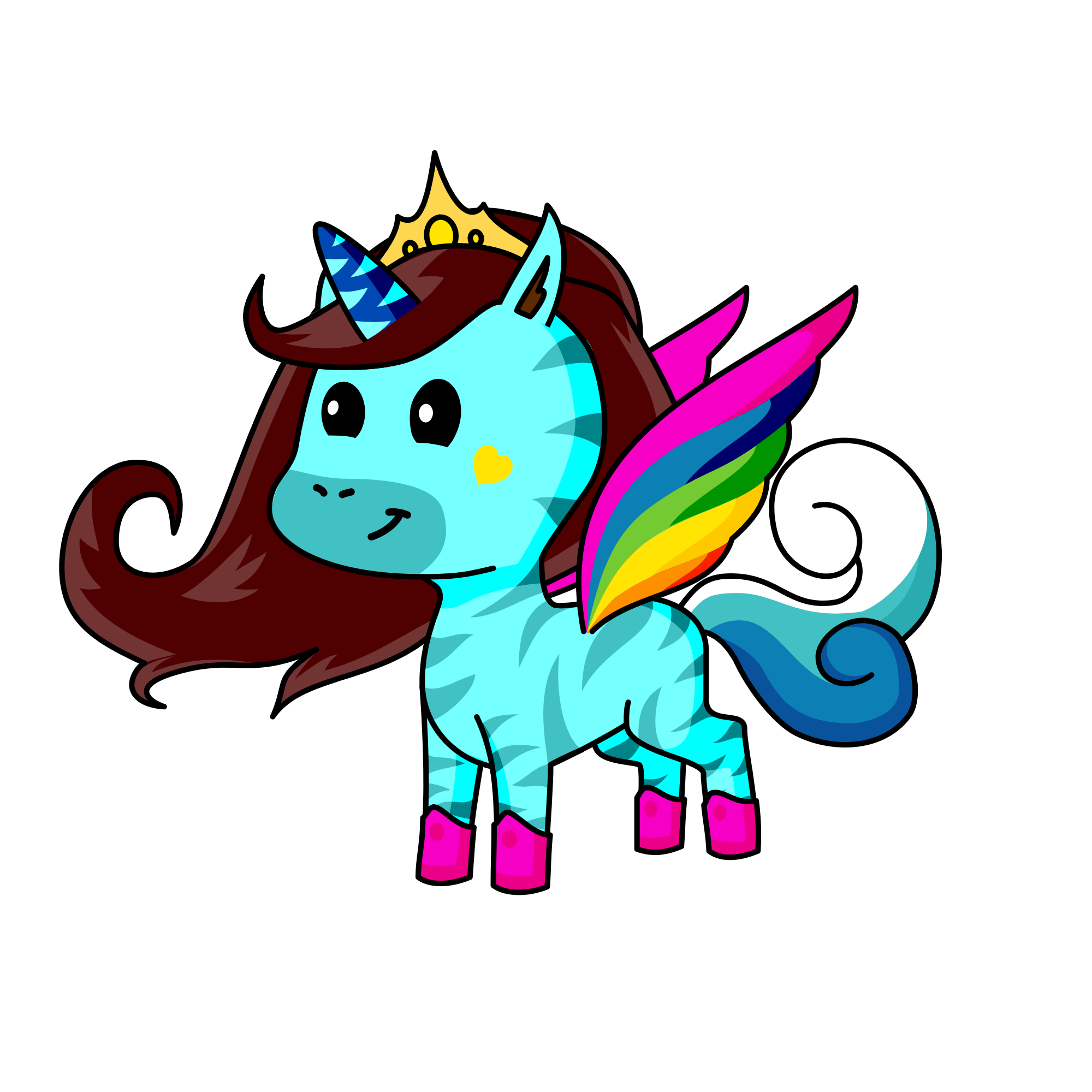 Princess Snowyfall, the unicorn