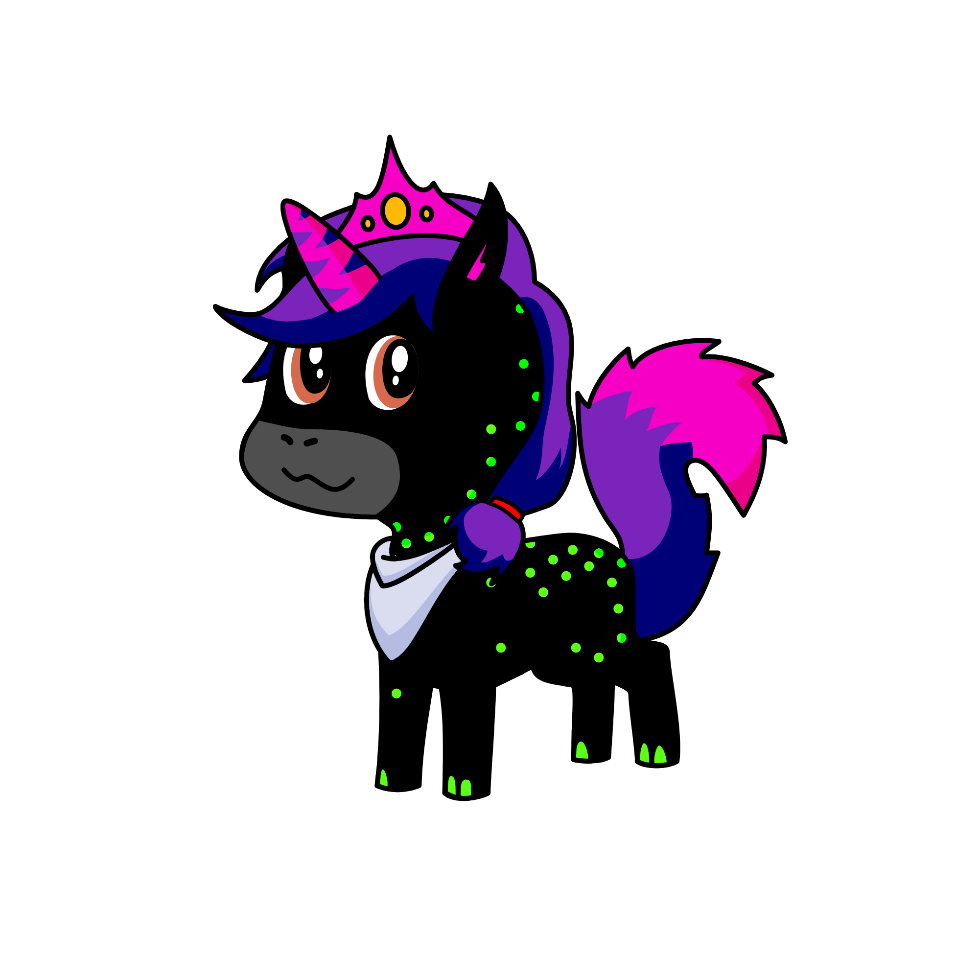 Atra, the unicorn