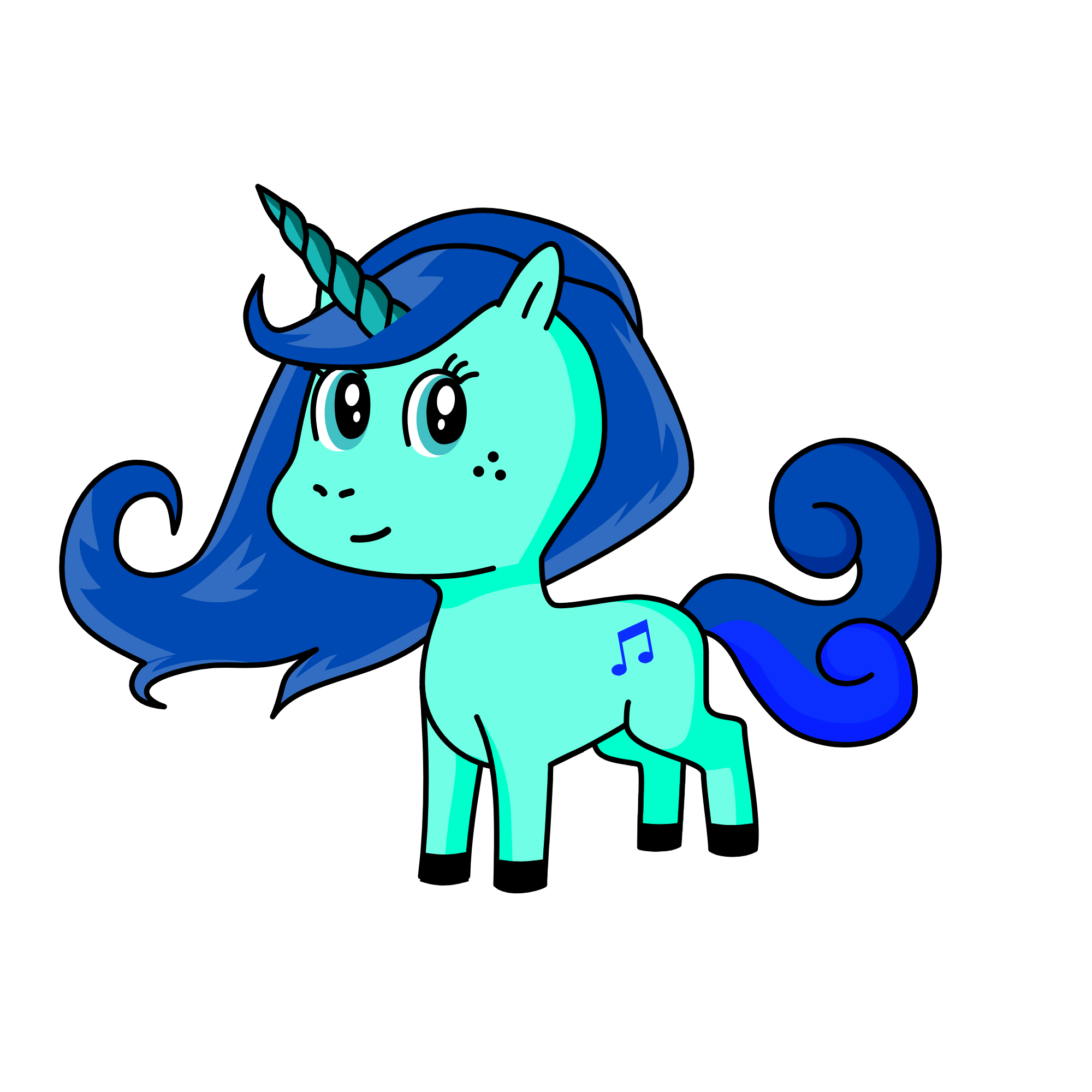 luna, the unicorn