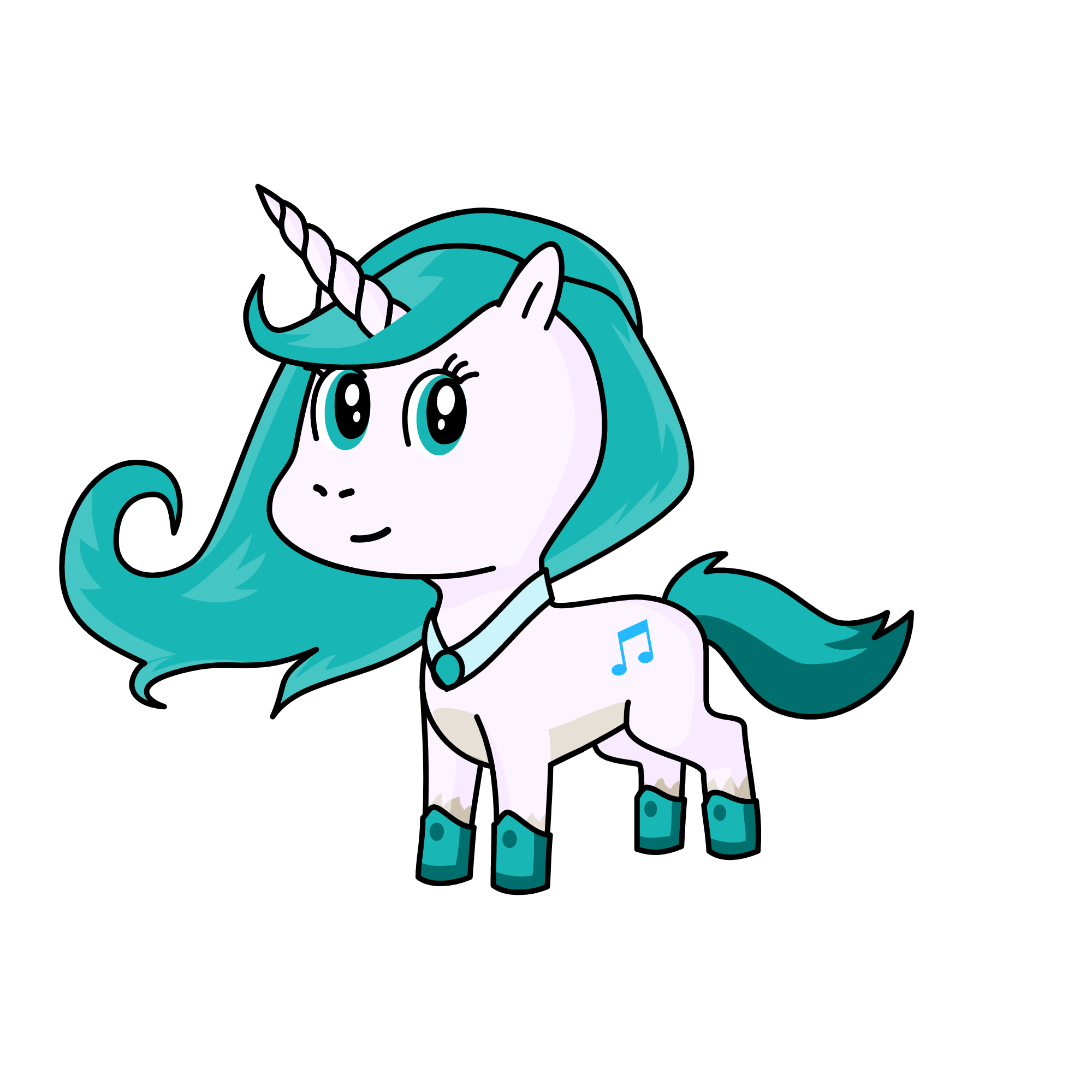 Sally, the unicorn