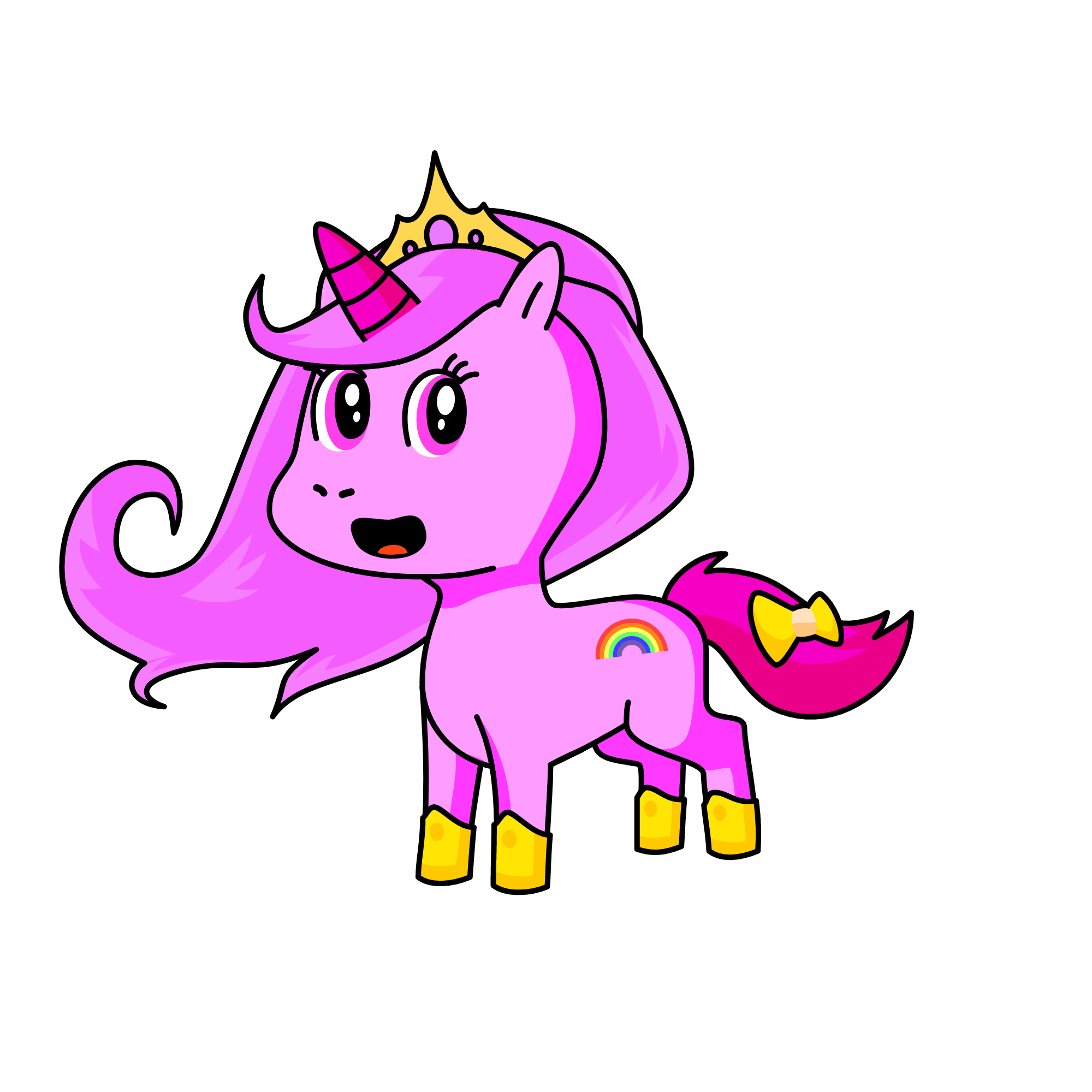 pinki pie, the unicorn