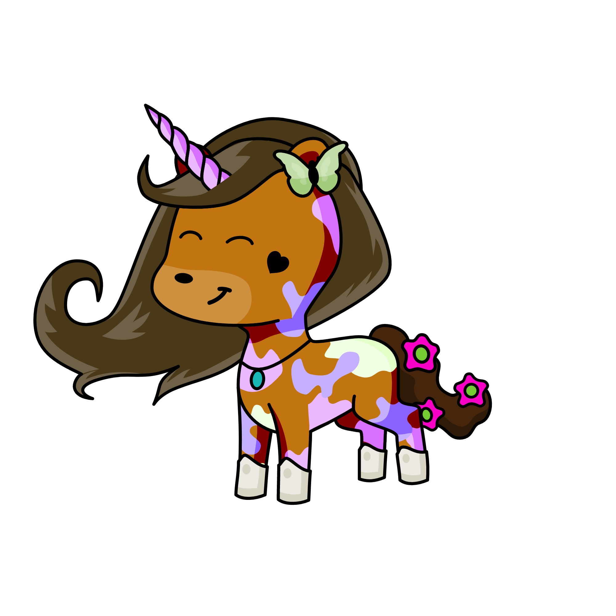 Jeni, the unicorn