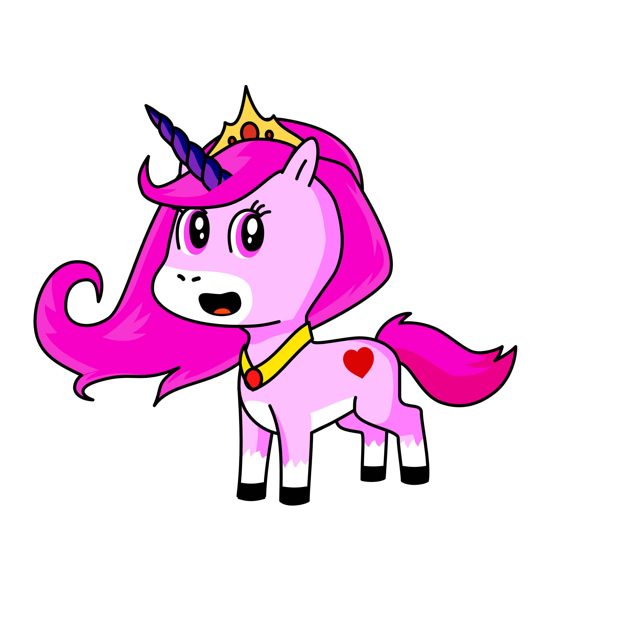 Angelina, the unicorn