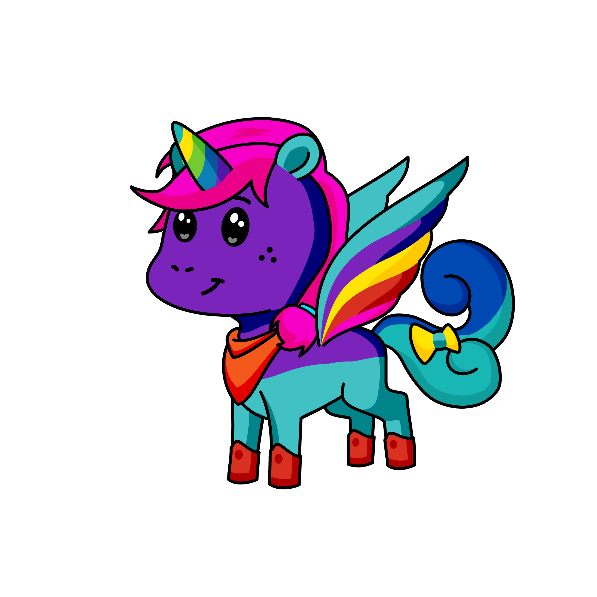 Fluttershy, the unicorn