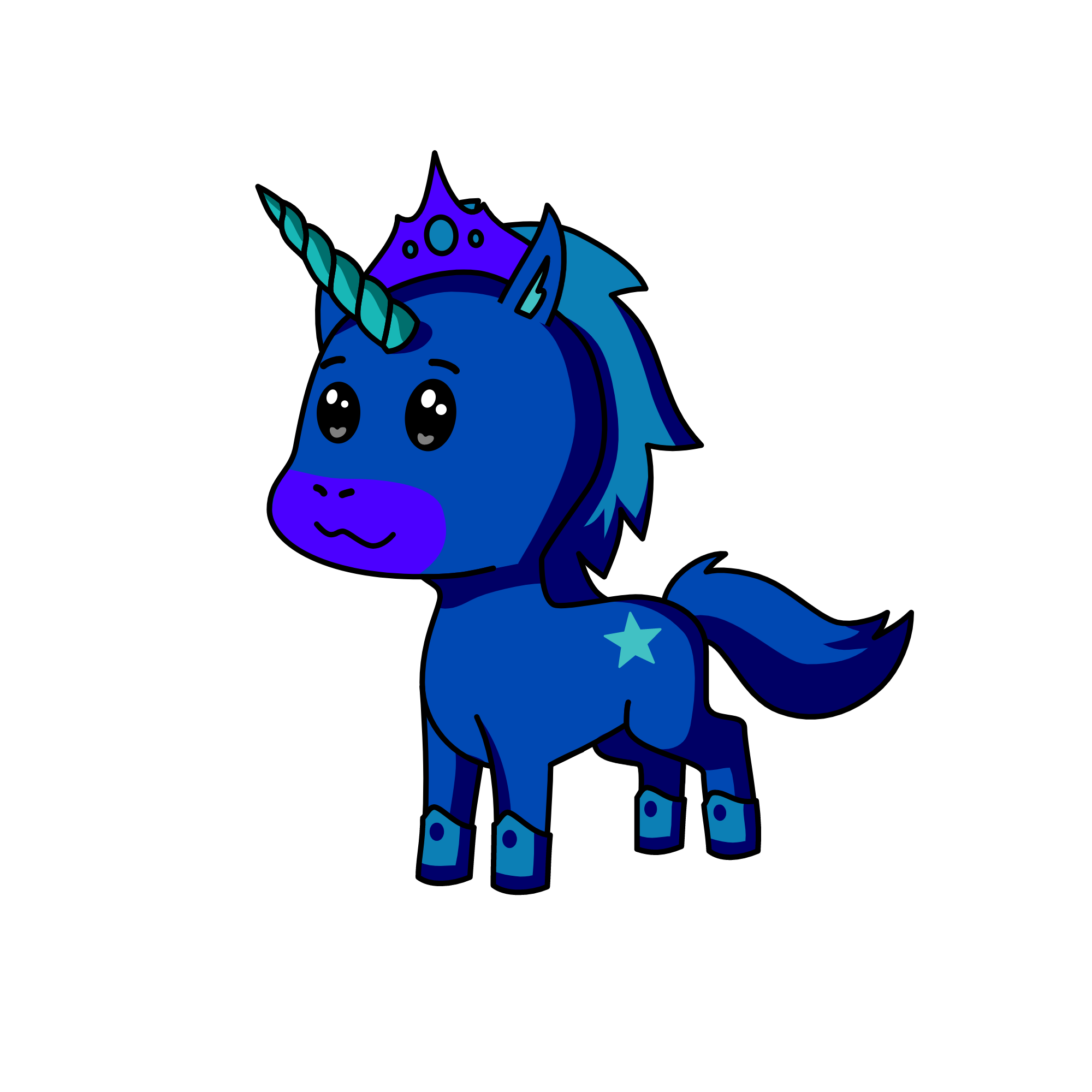 PONY BONG DEM, the unicorn