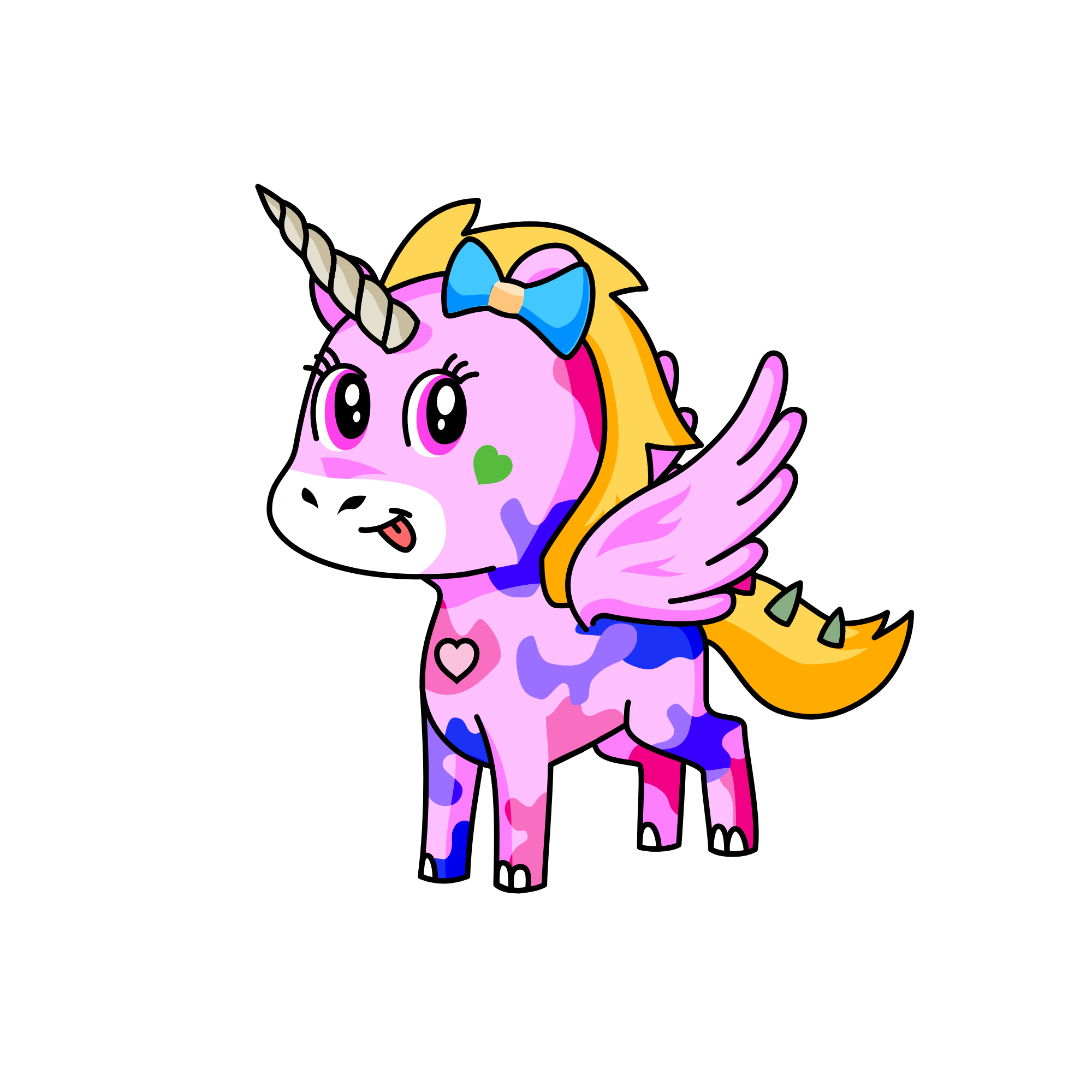 dsqfdtntr, the unicorn