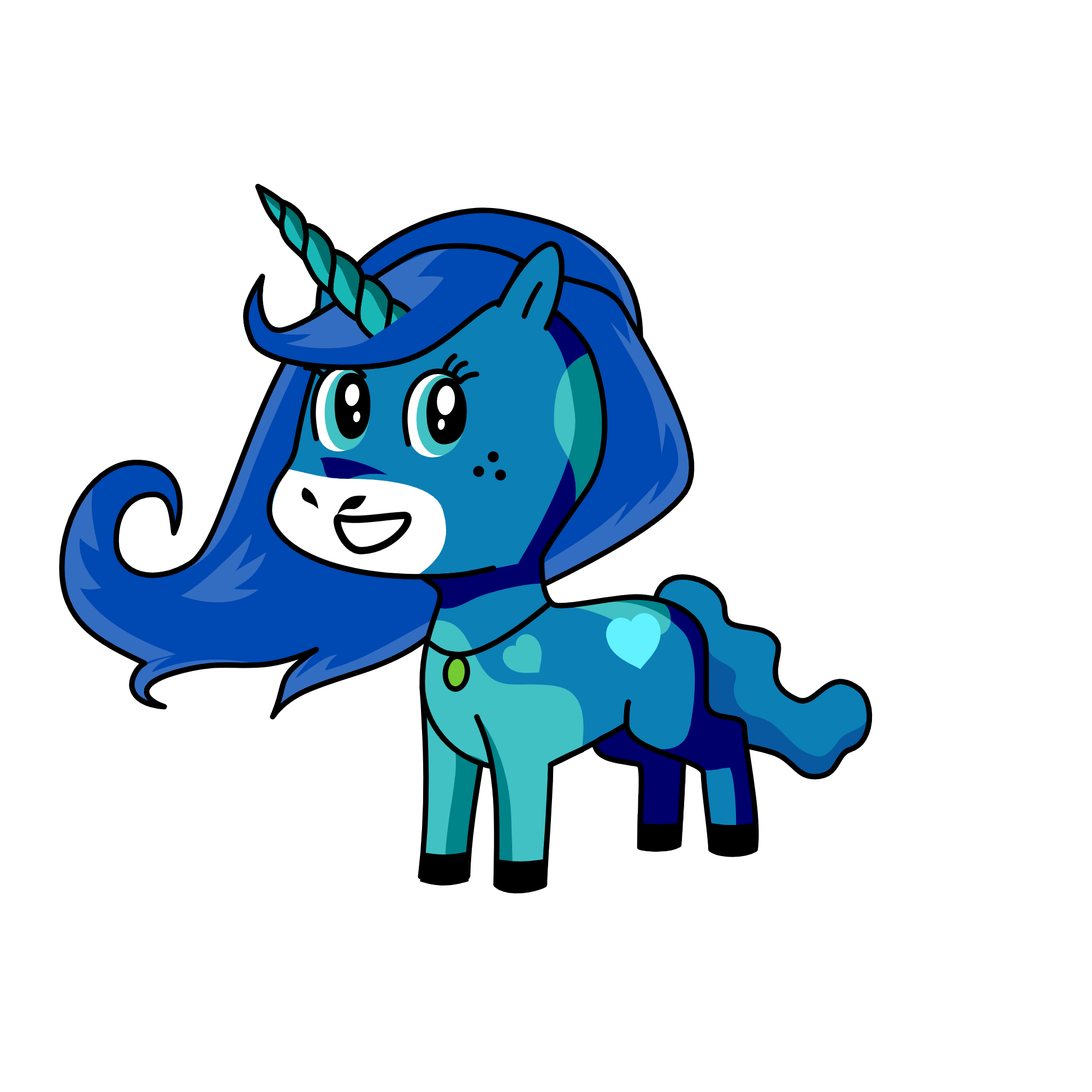 Ocean, the unicorn