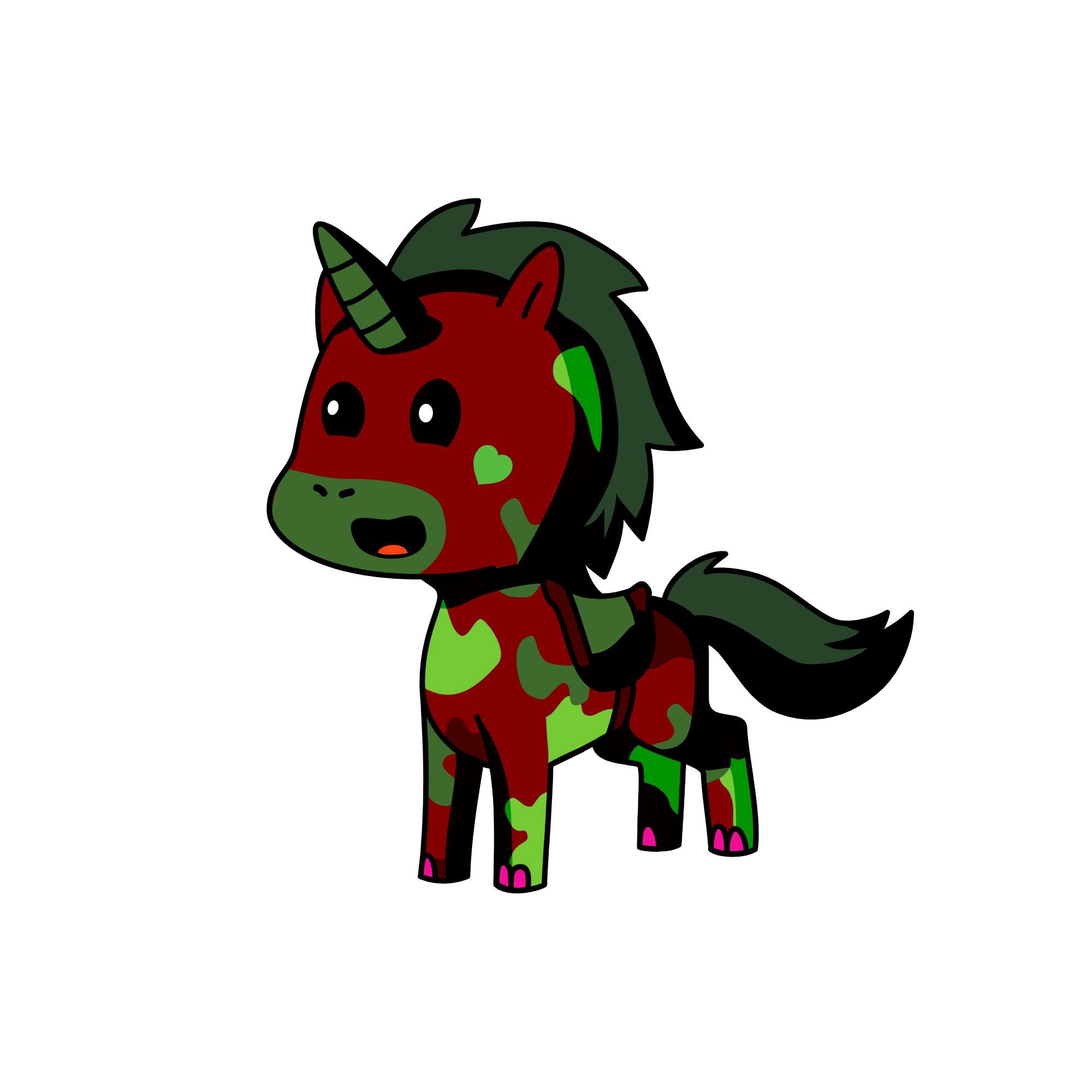 camocorn, the unicorn