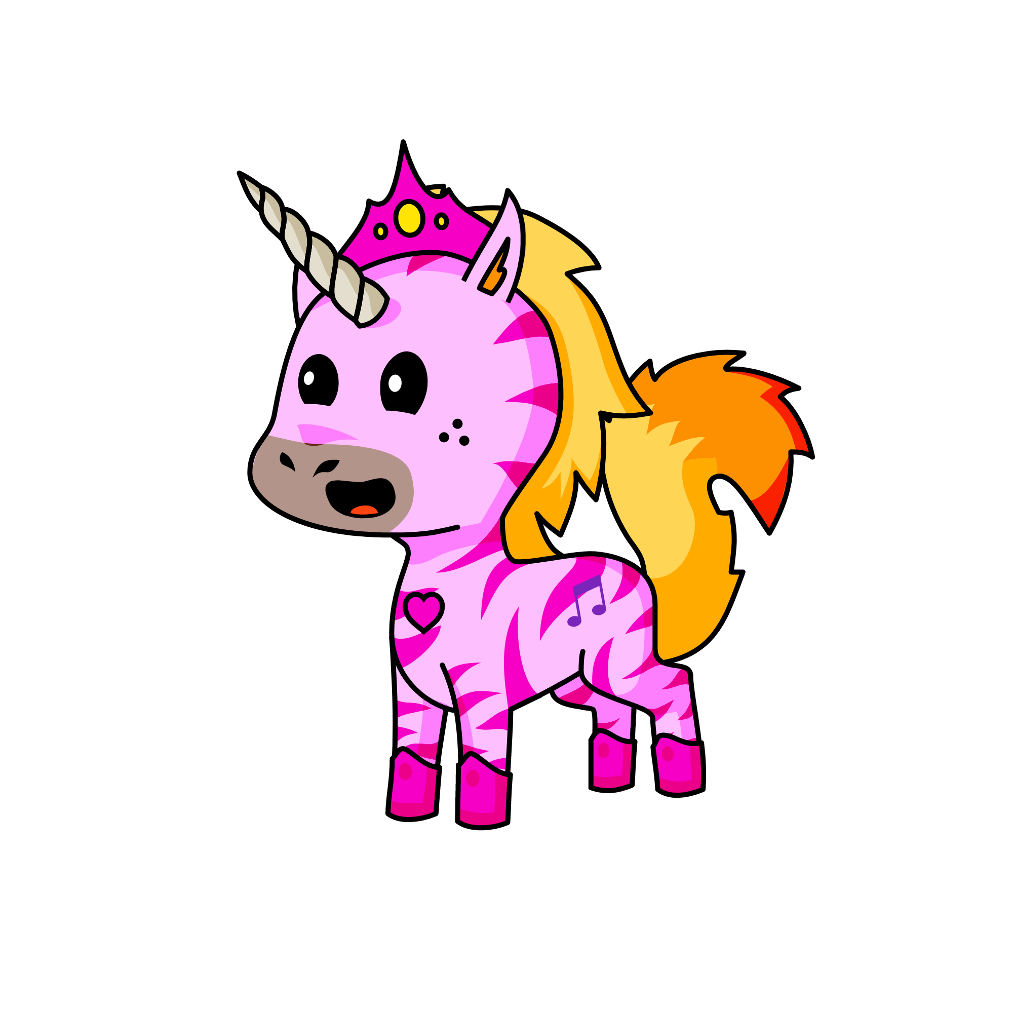 Descalon, the unicorn