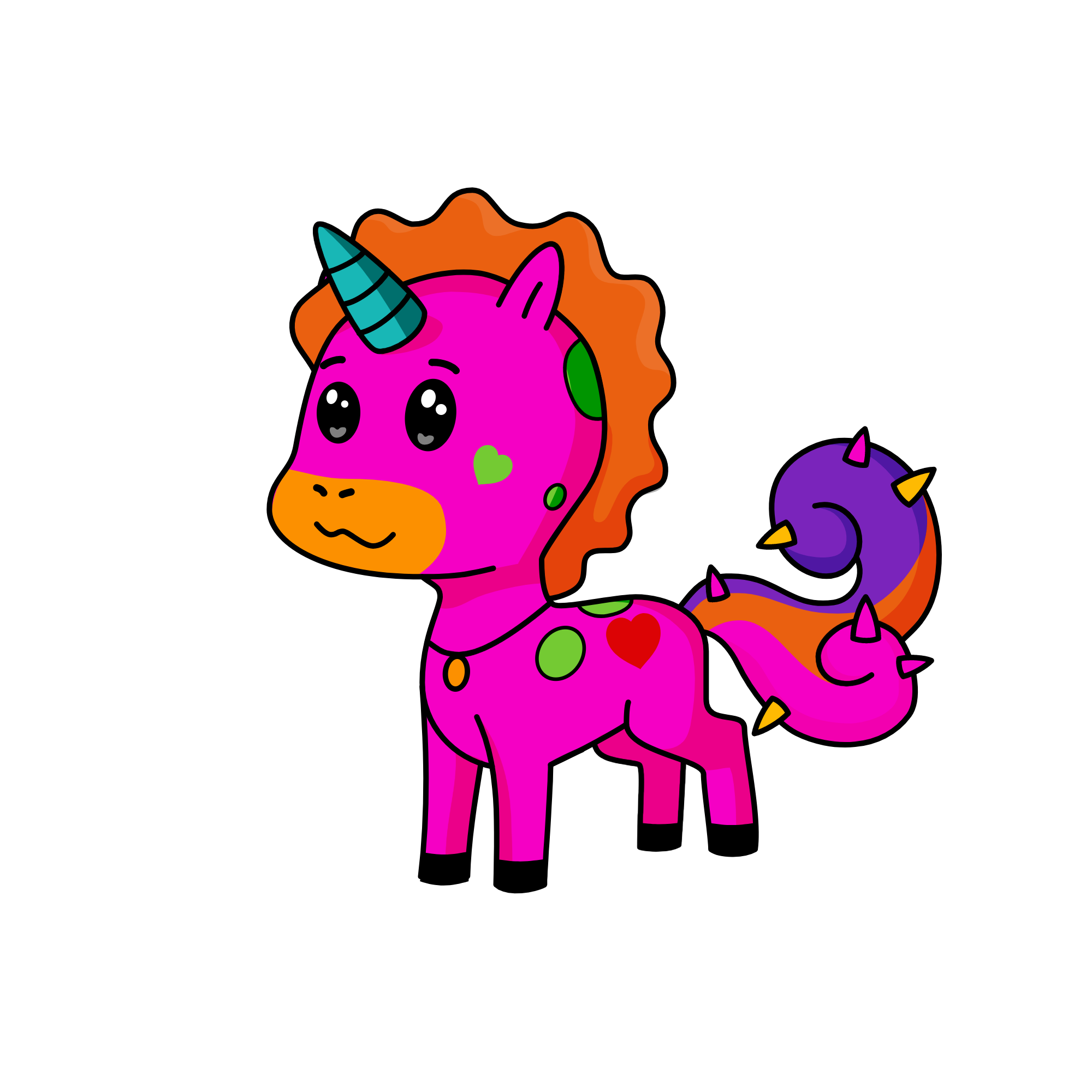 wednesdayicorn the dazzzzzzzling weekicorn, the unicorn