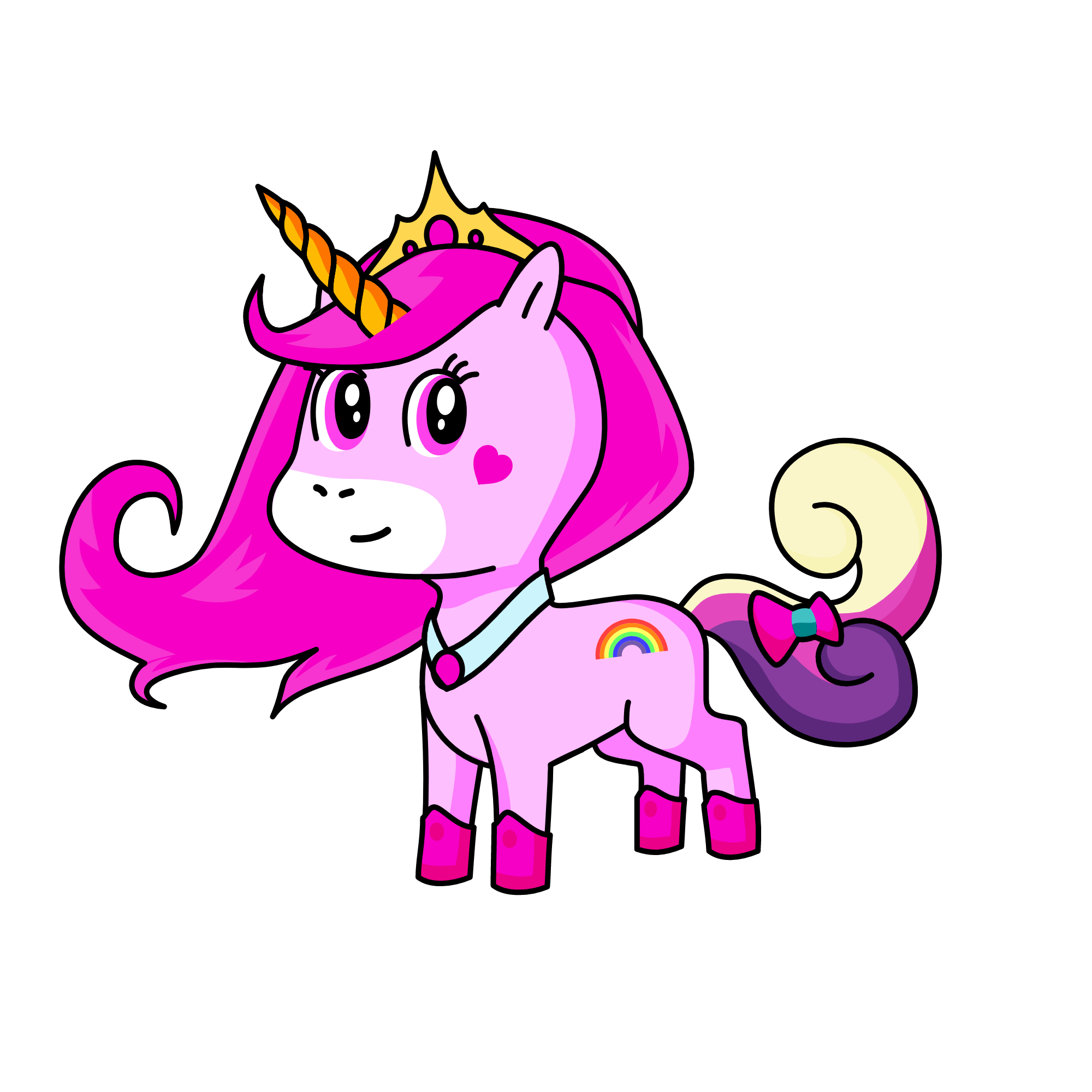 pinky , the unicorn