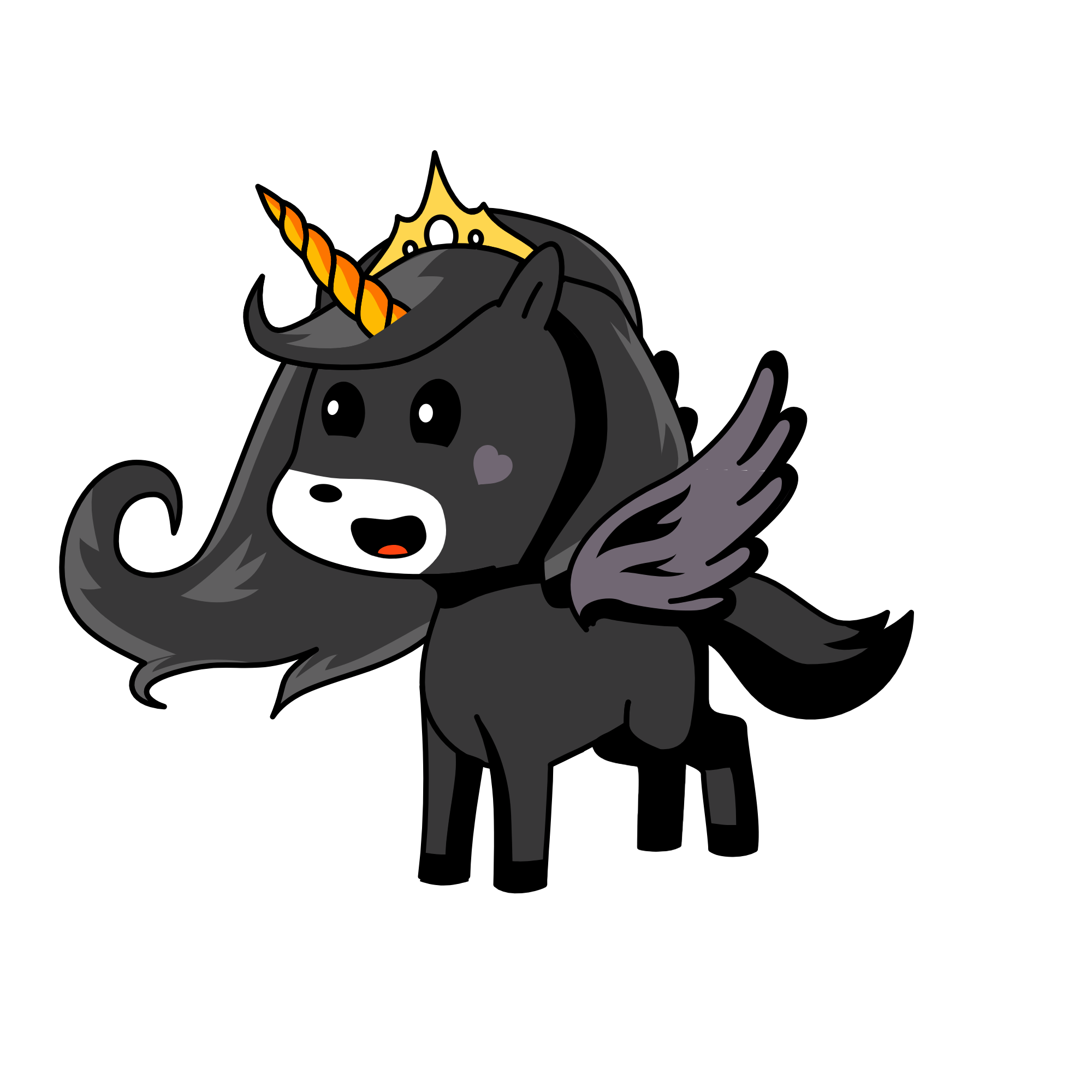 Darkness, the unicorn