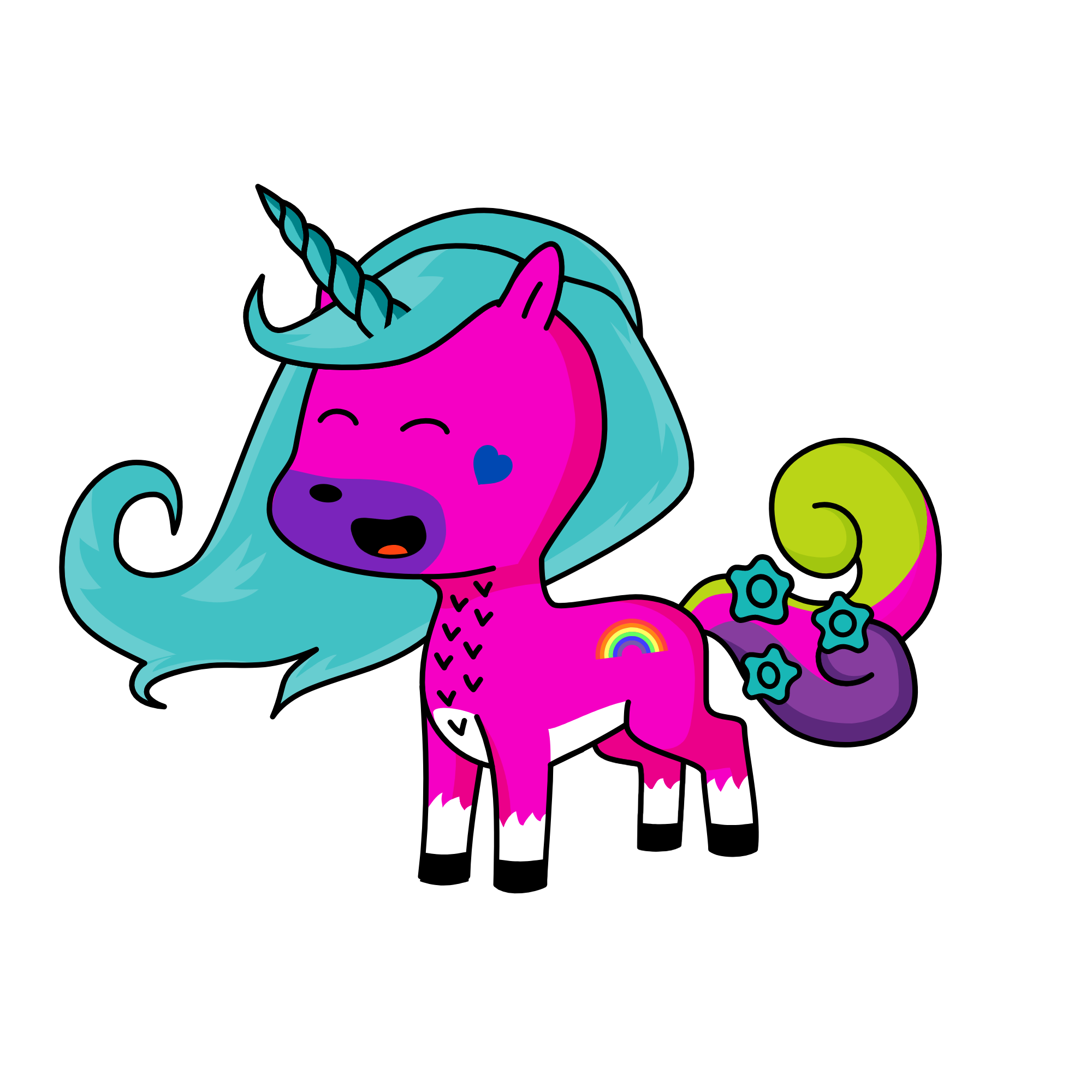 yipeeeeeeeeee!!! it is finally the......FRIDAYICORN!!! she is my faaaaav of the dazzling weekicorns. , the unicorn