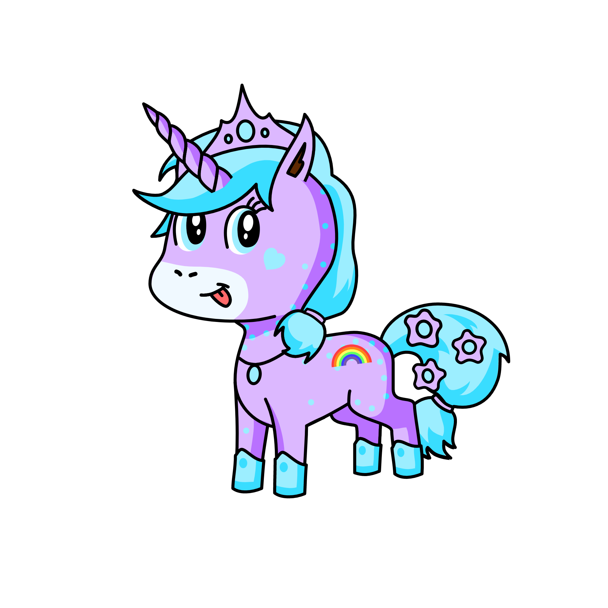 Sky, the unicorn