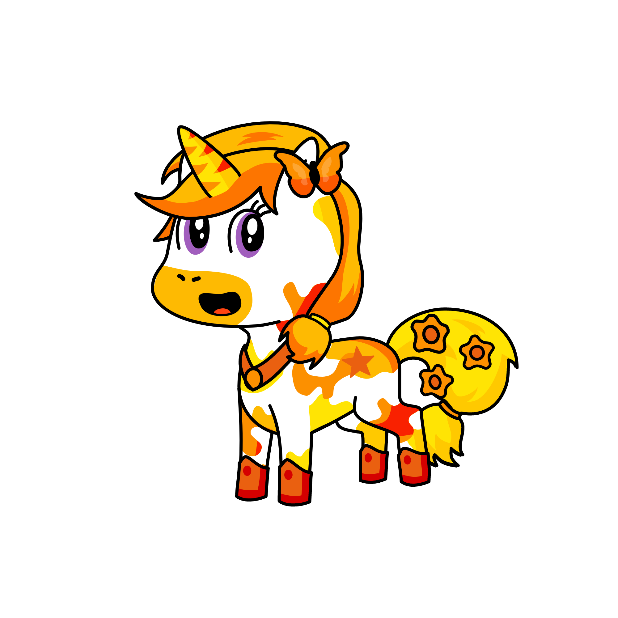 Baby, the unicorn