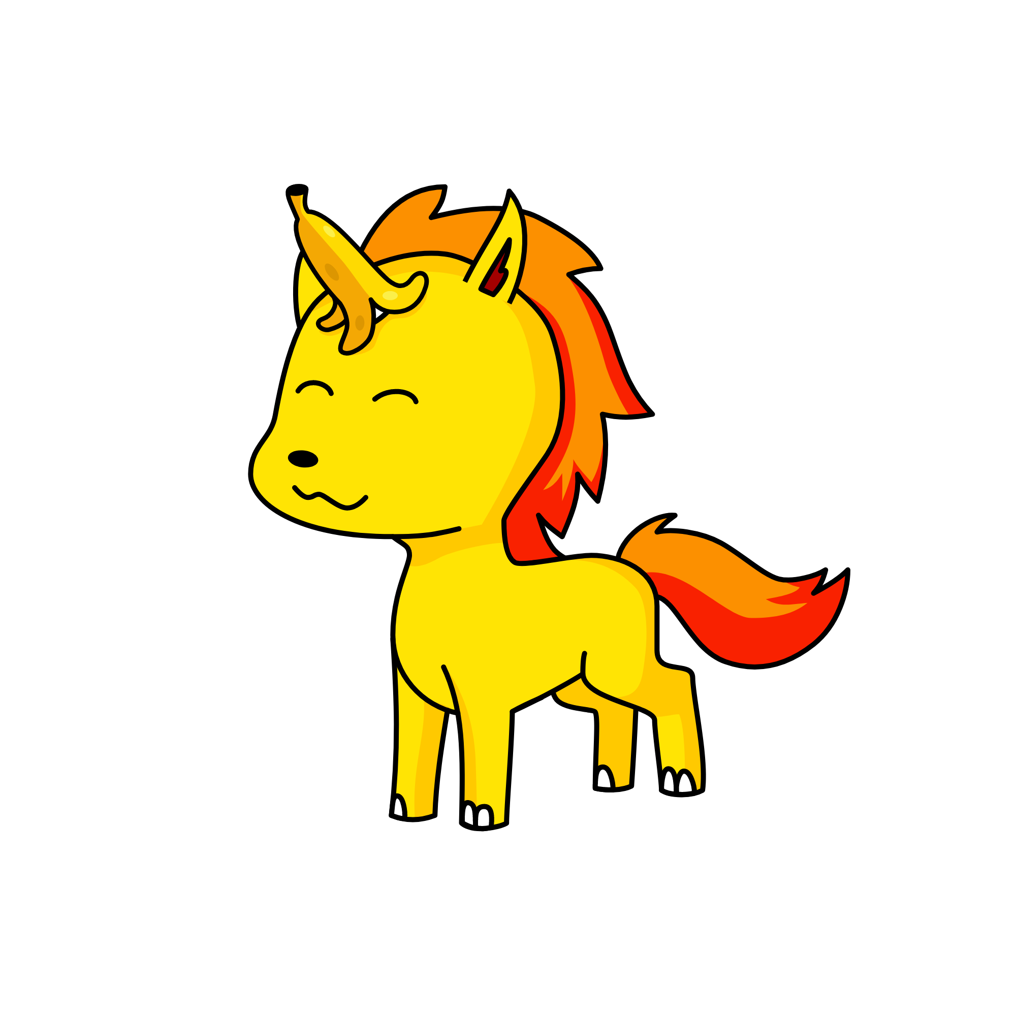 Banana, the unicorn