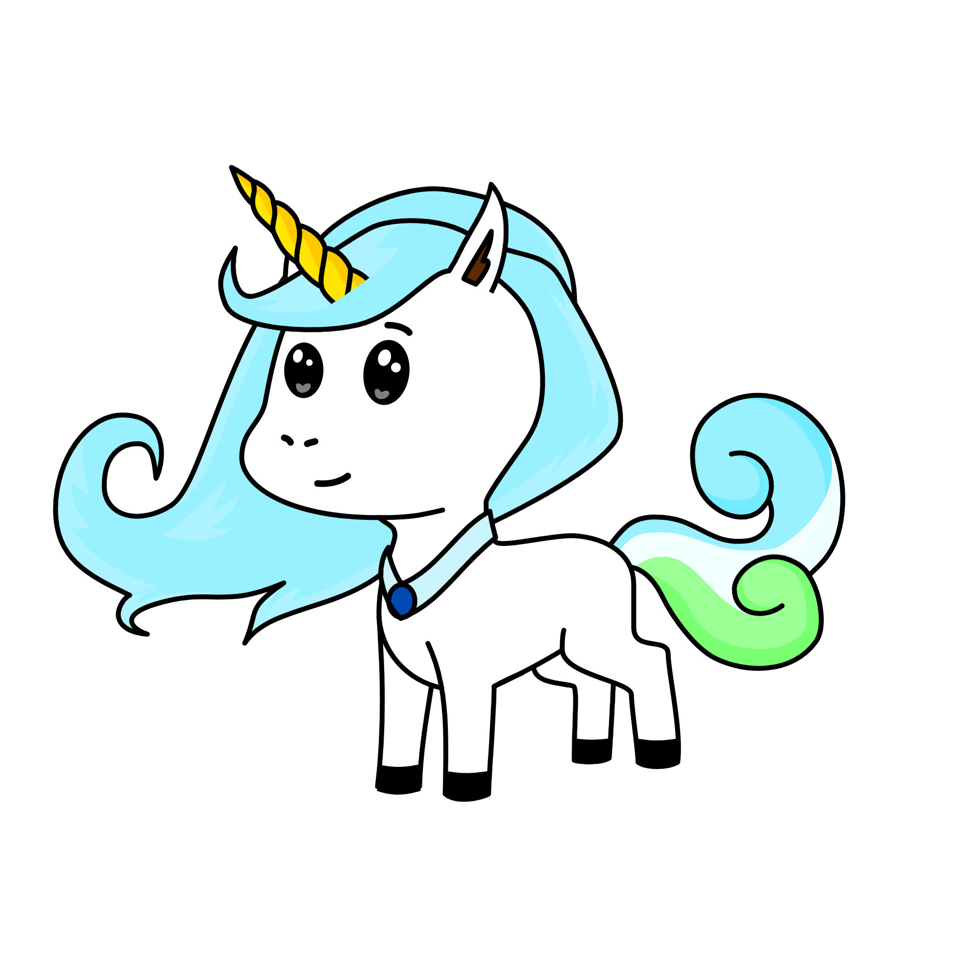 Angel, the unicorn