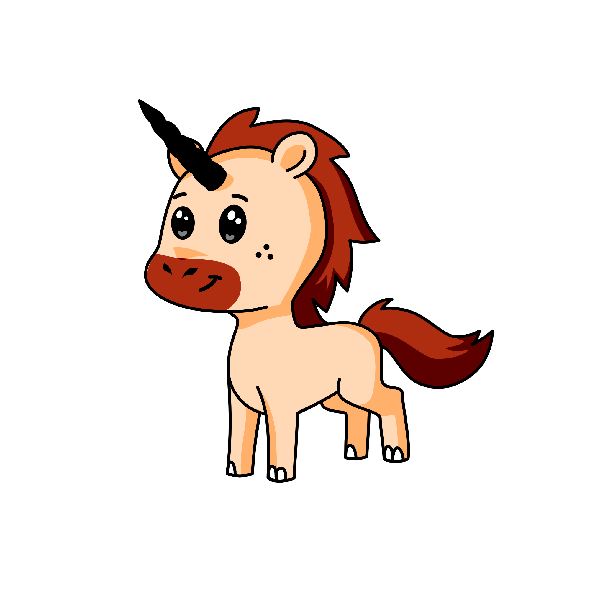 Dad, the unicorn