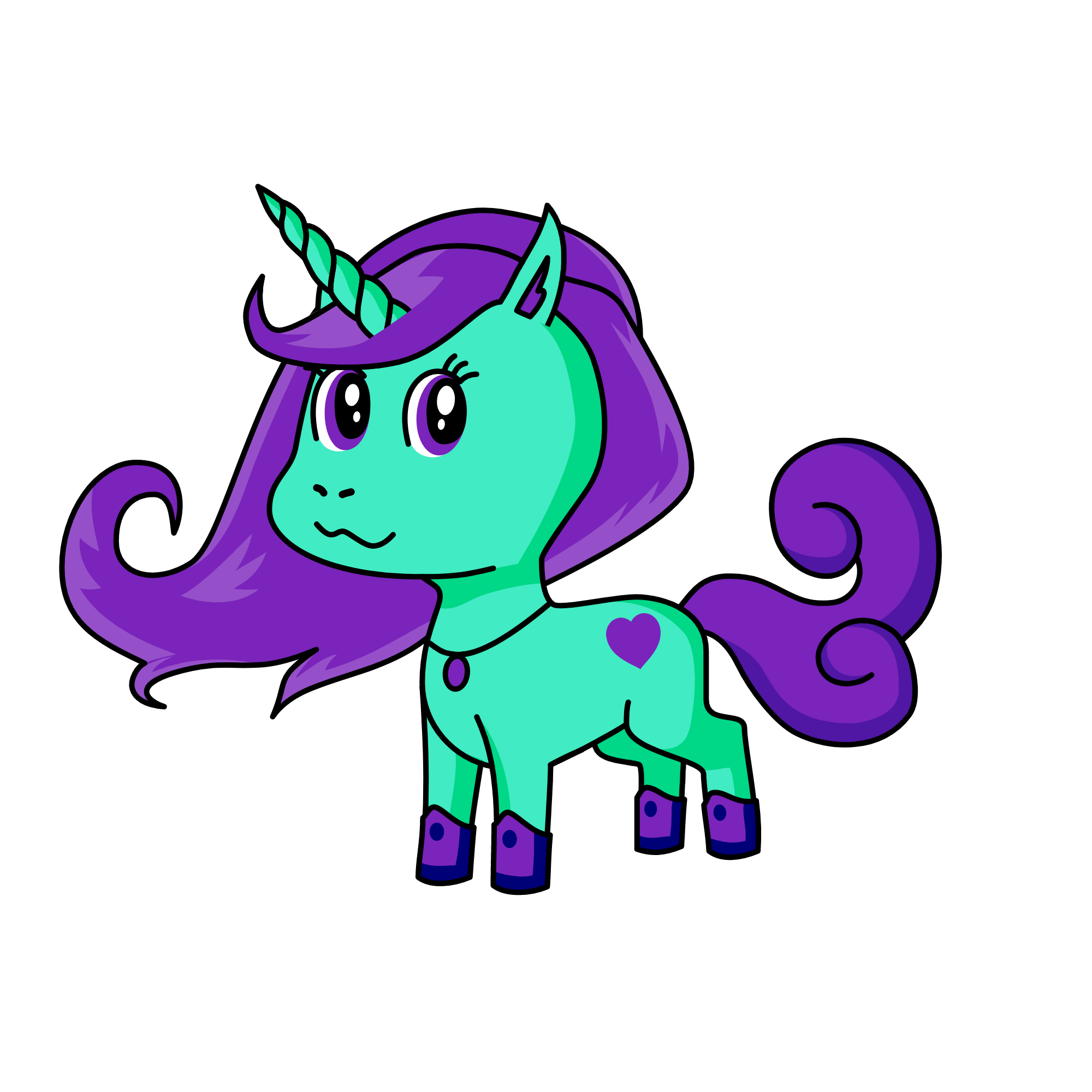 Aya, the unicorn