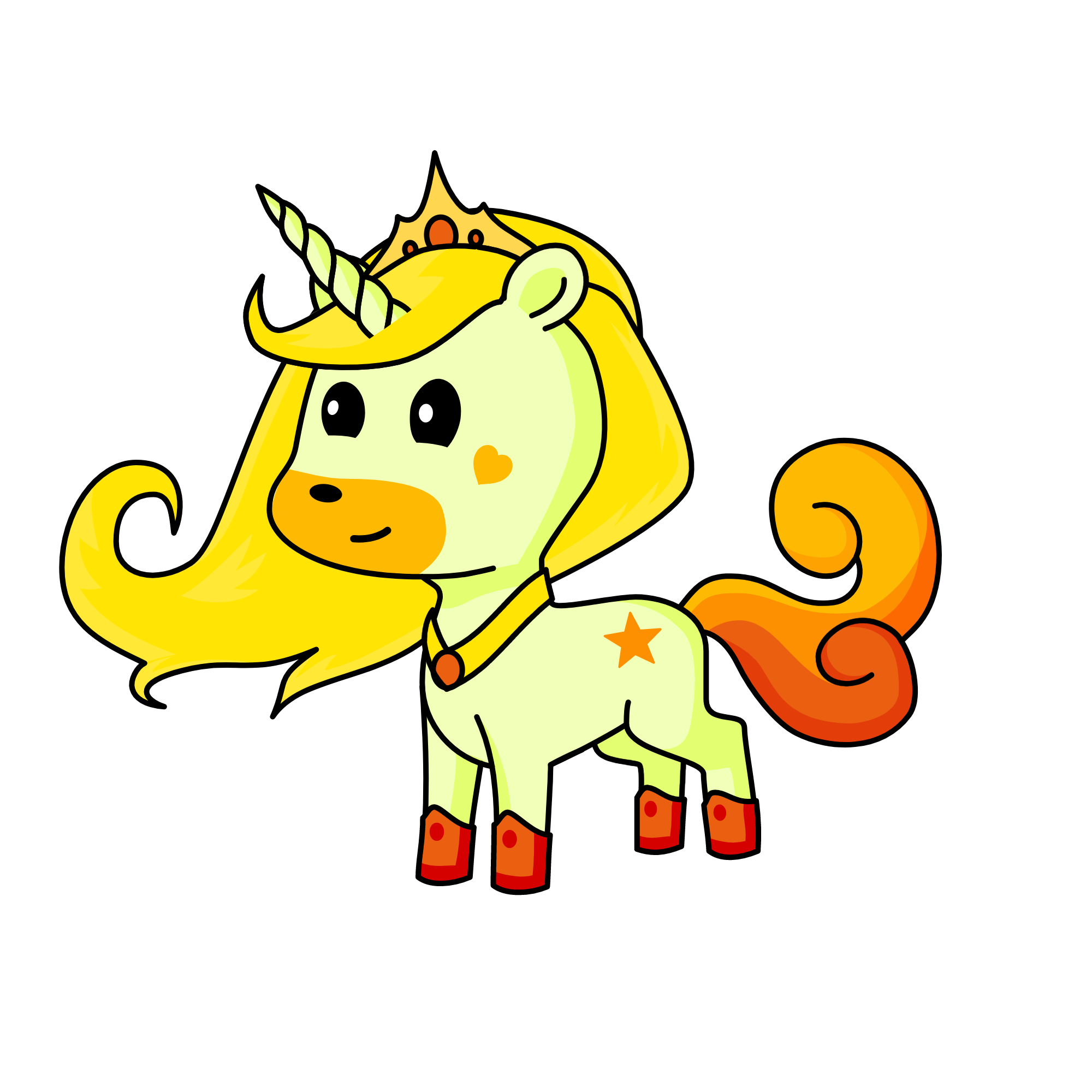 Sunshine, the unicorn