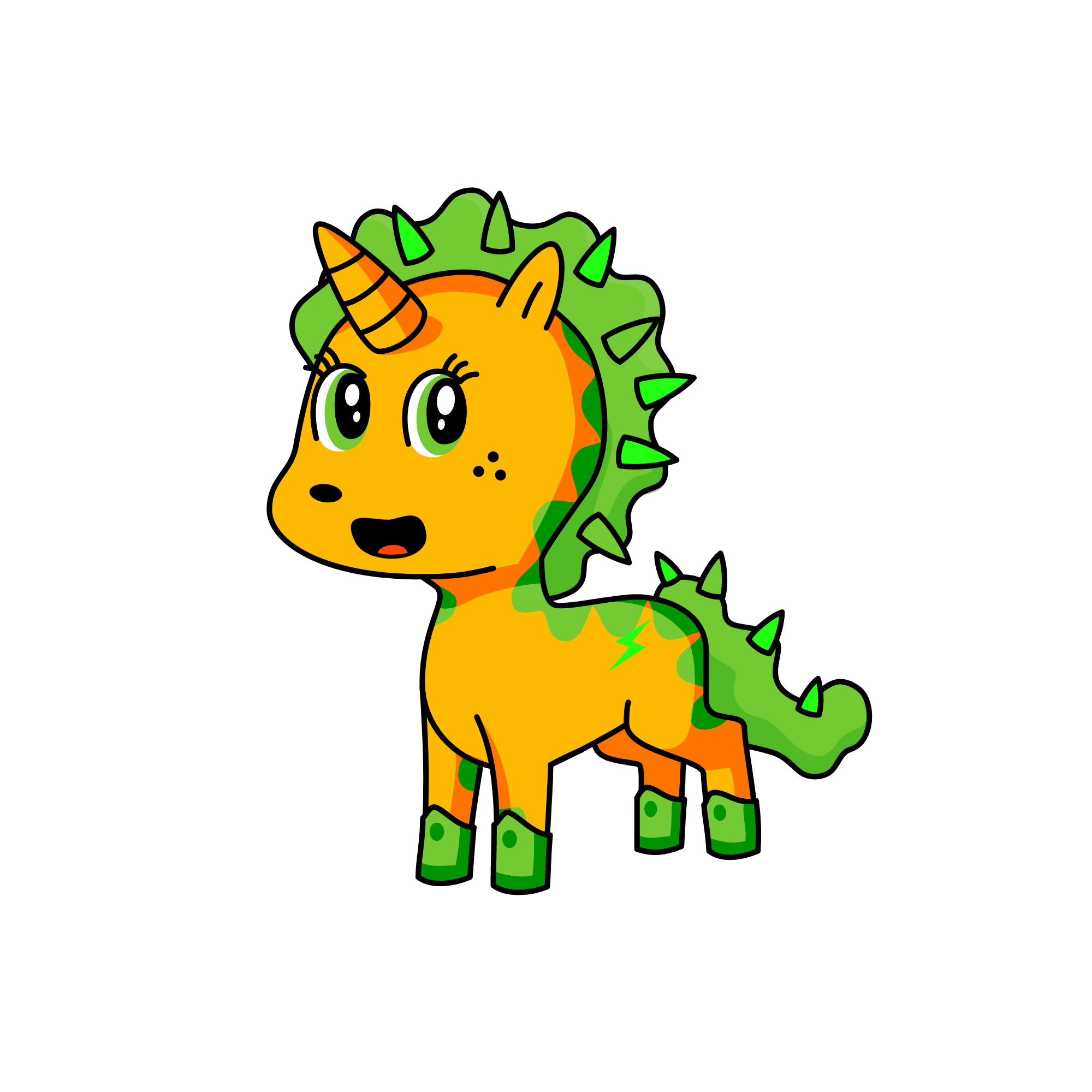 Carrot Top, the unicorn