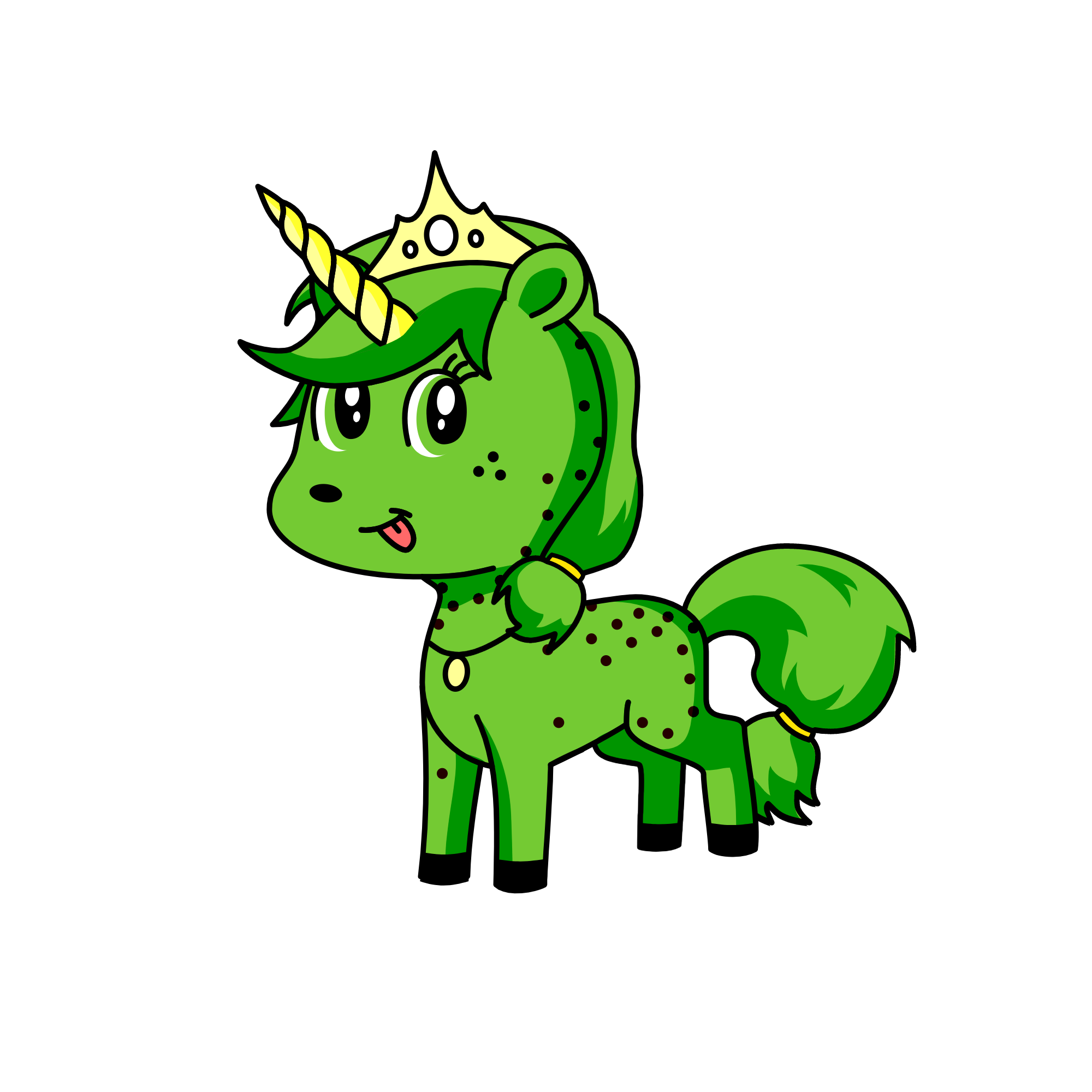 Cactus Jones, the unicorn