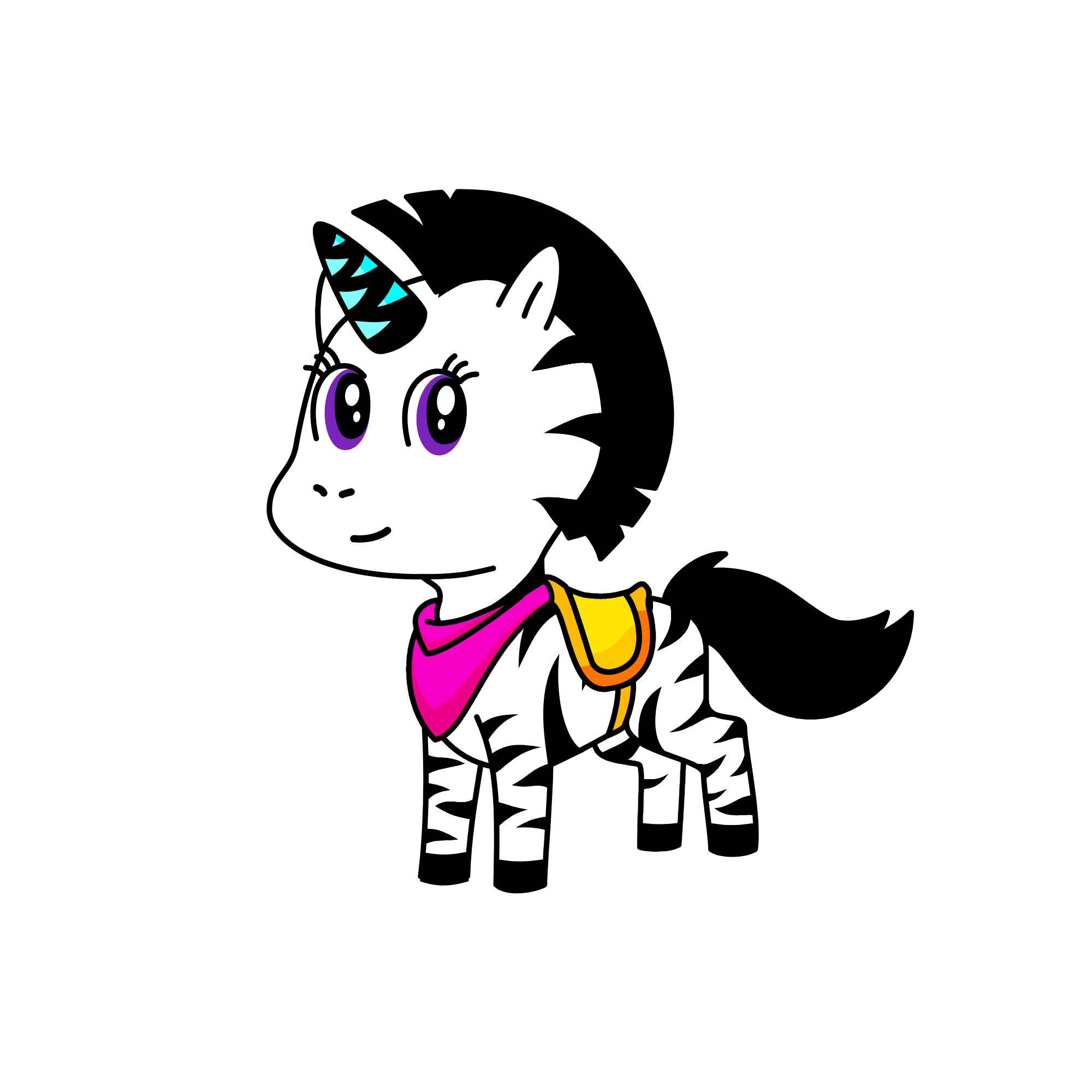 Stripes, the unicorn