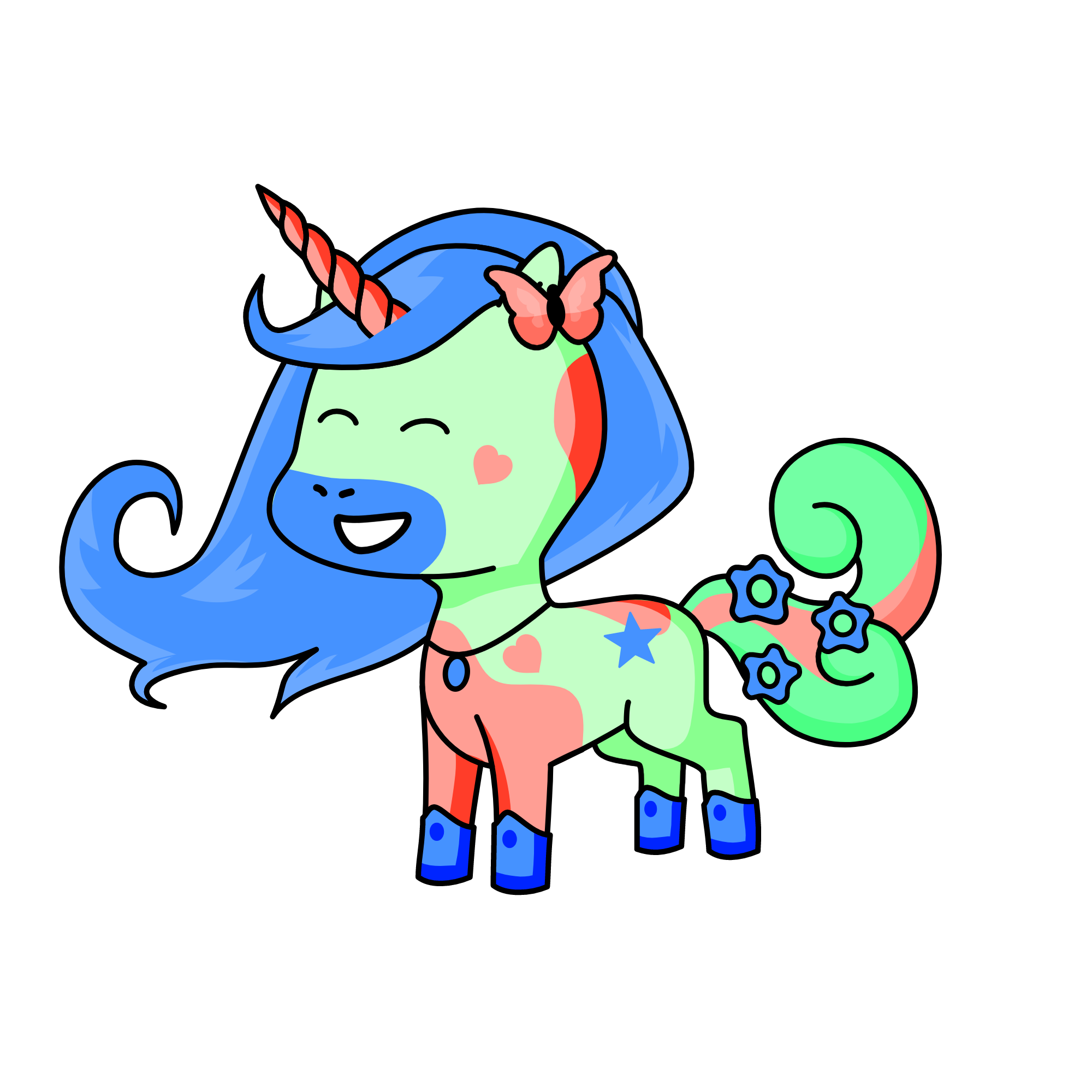 Glinda, the unicorn