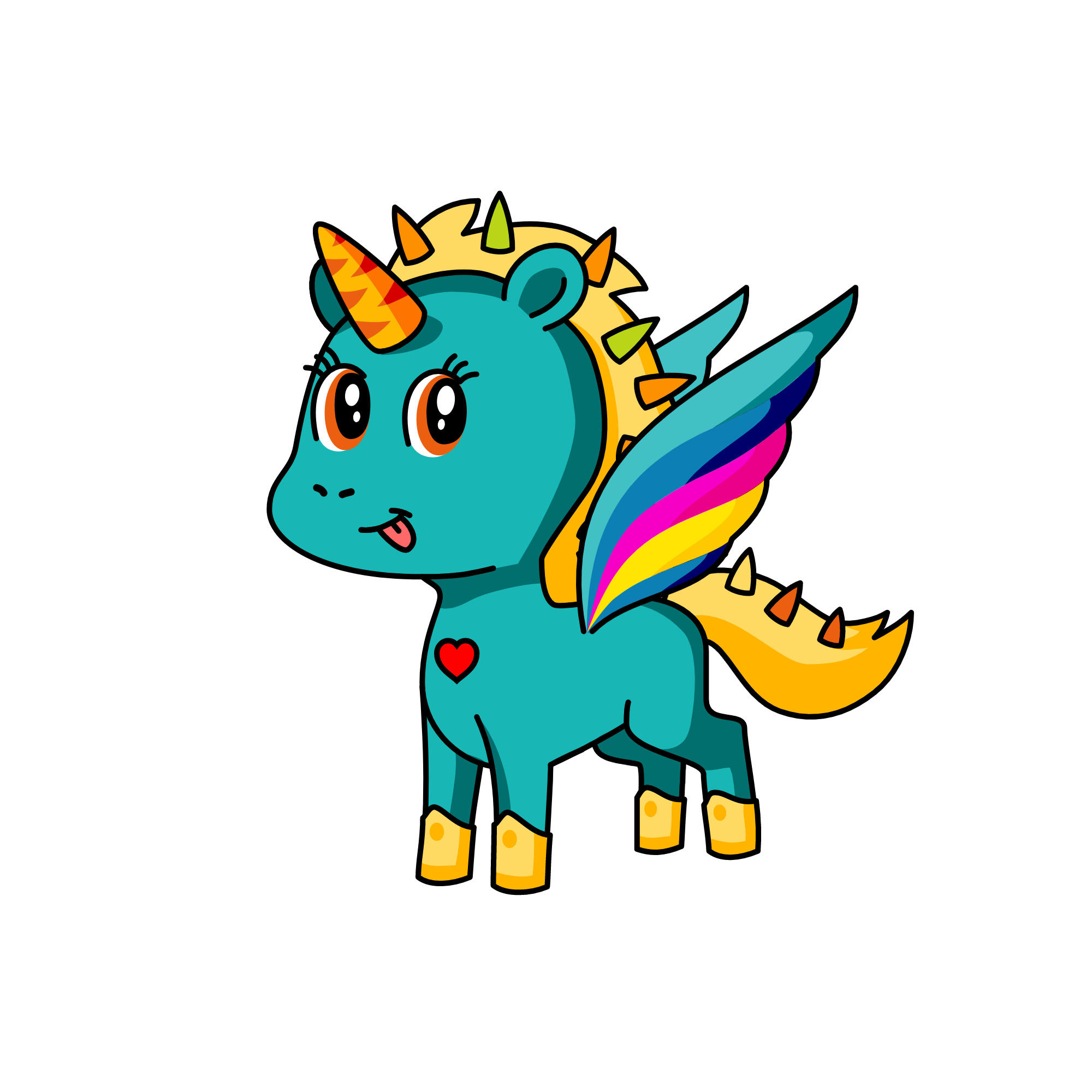 Outoback, the unicorn