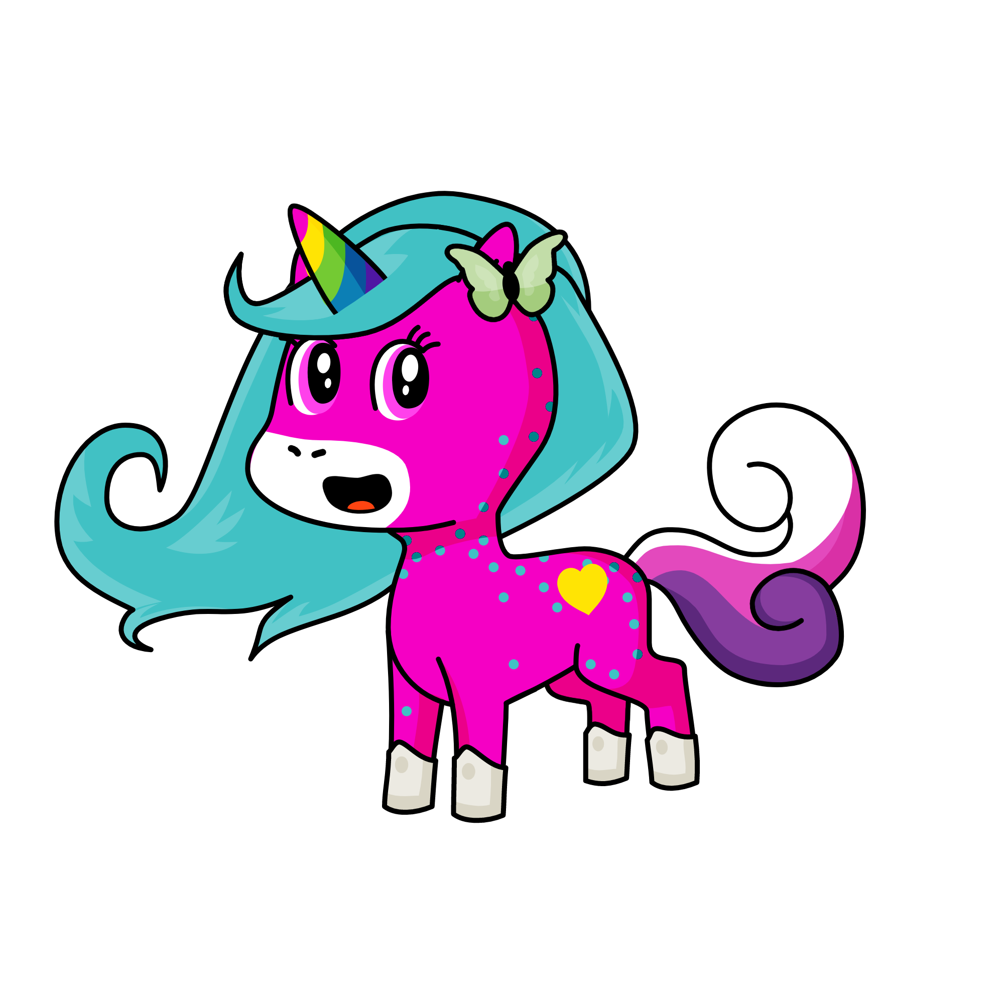 Emily, the unicorn