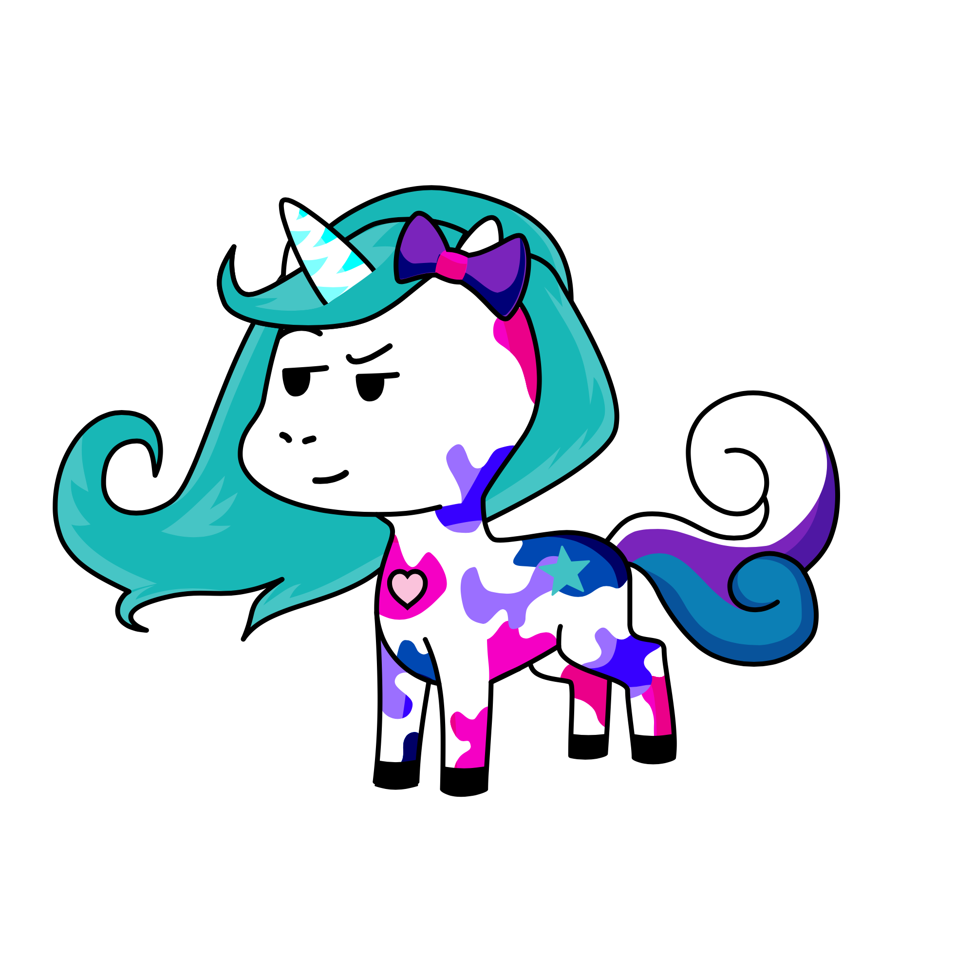 Moonstarr, the unicorn