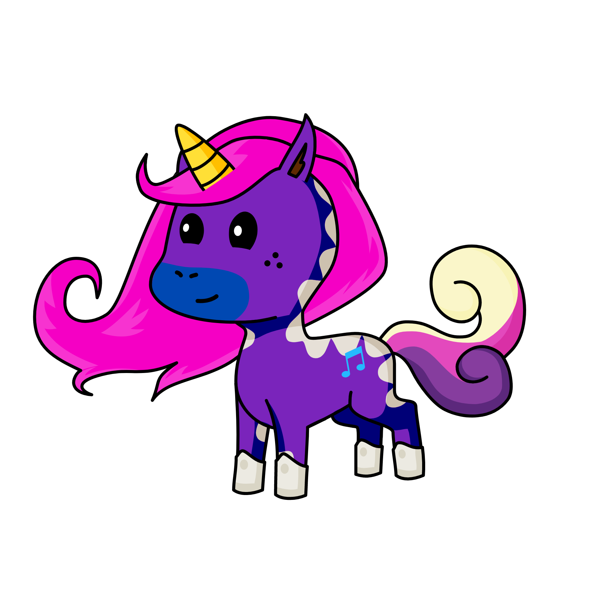 Shadenza, the unicorn