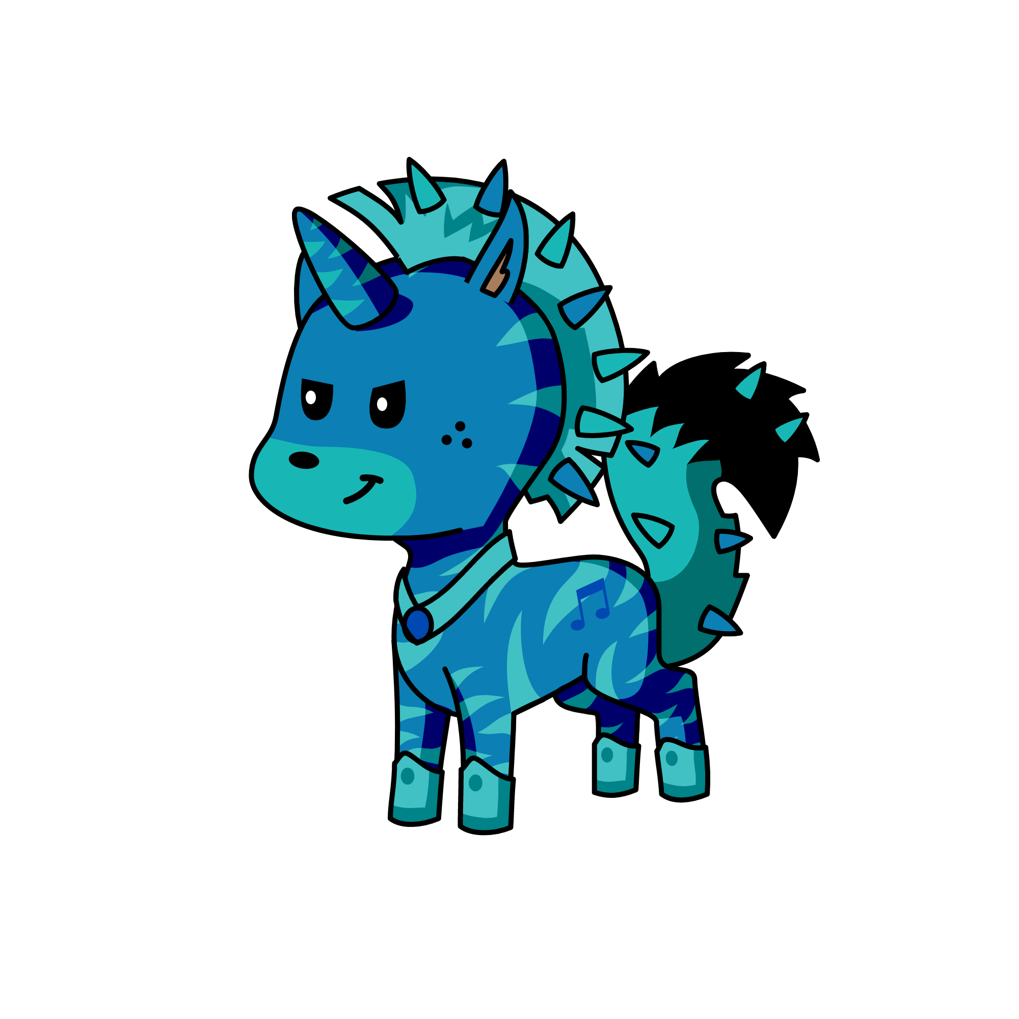 Rocks Star, the unicorn