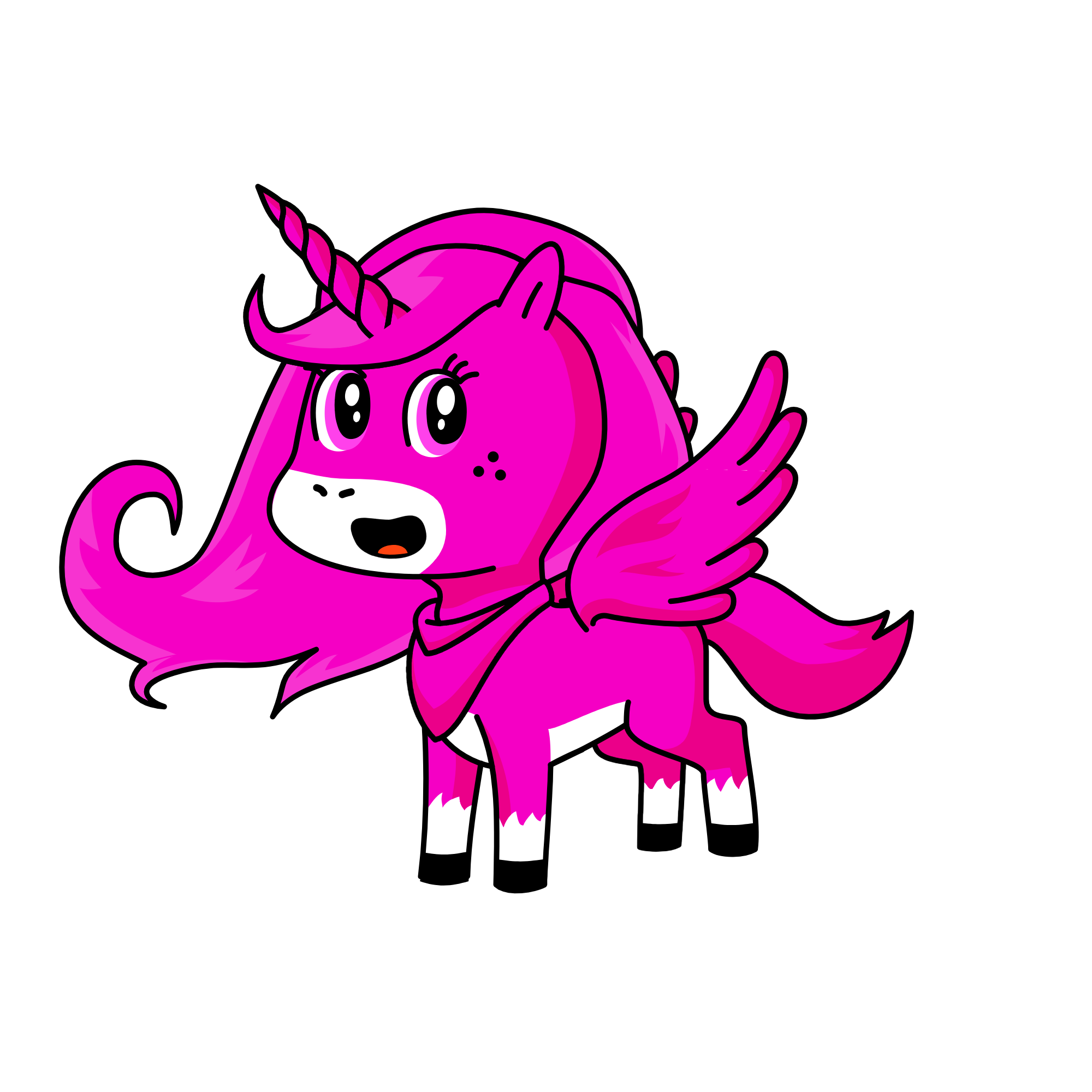 pinki pie, the unicorn