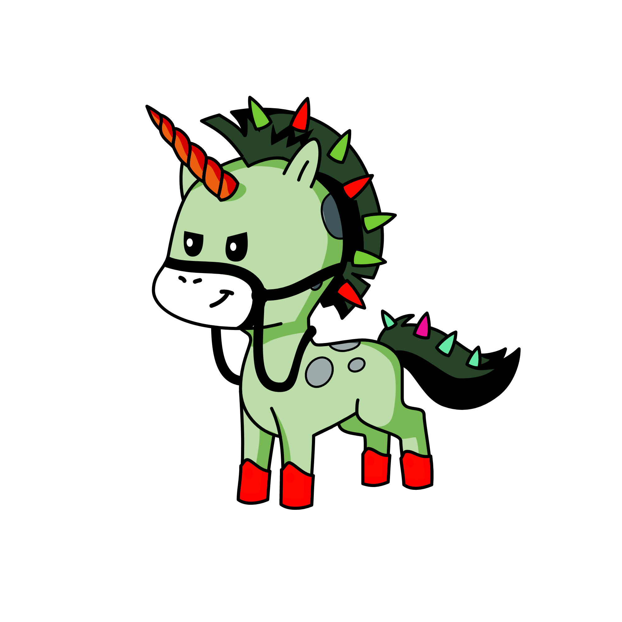 BIG HEADED BOOGIE , the unicorn