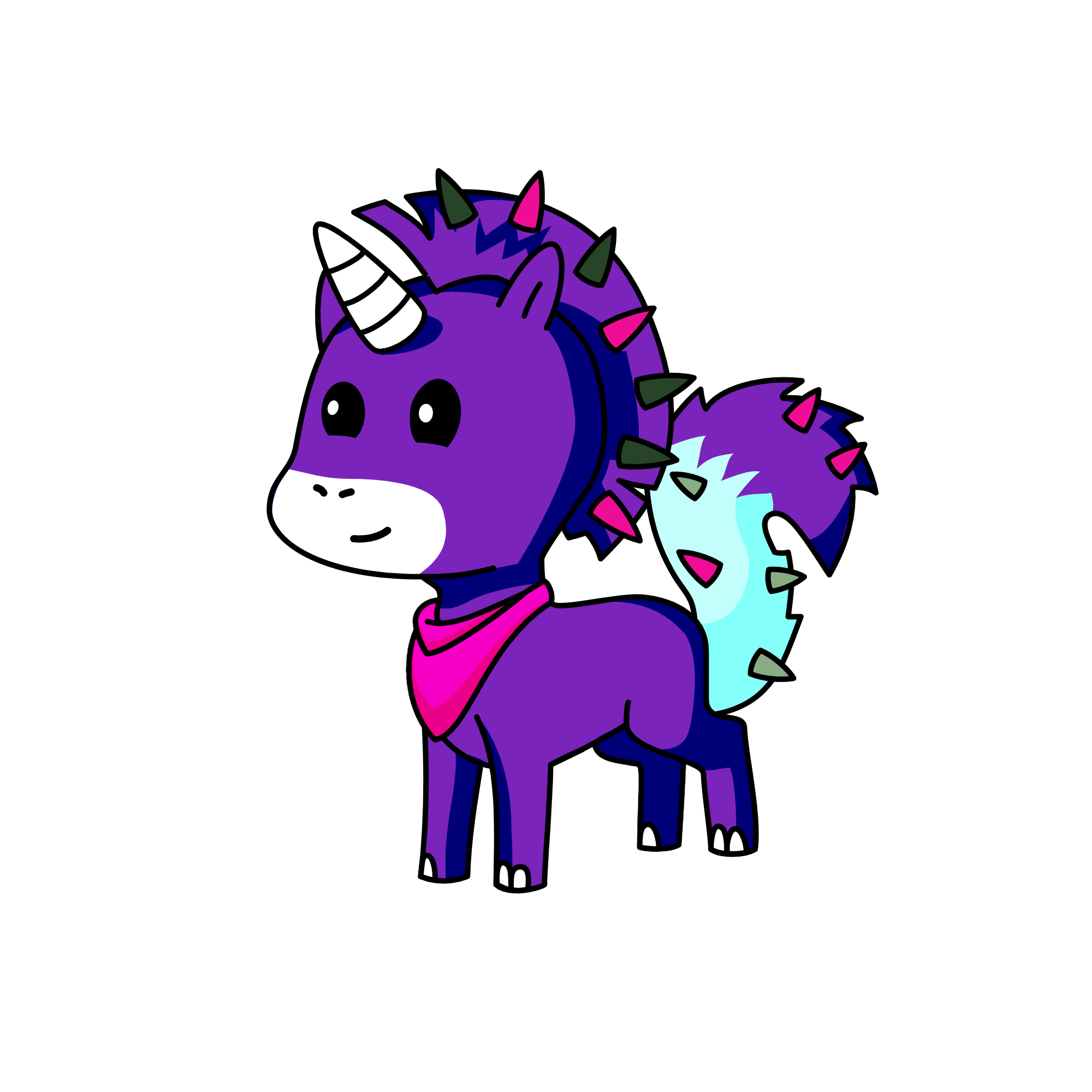 emo, the unicorn