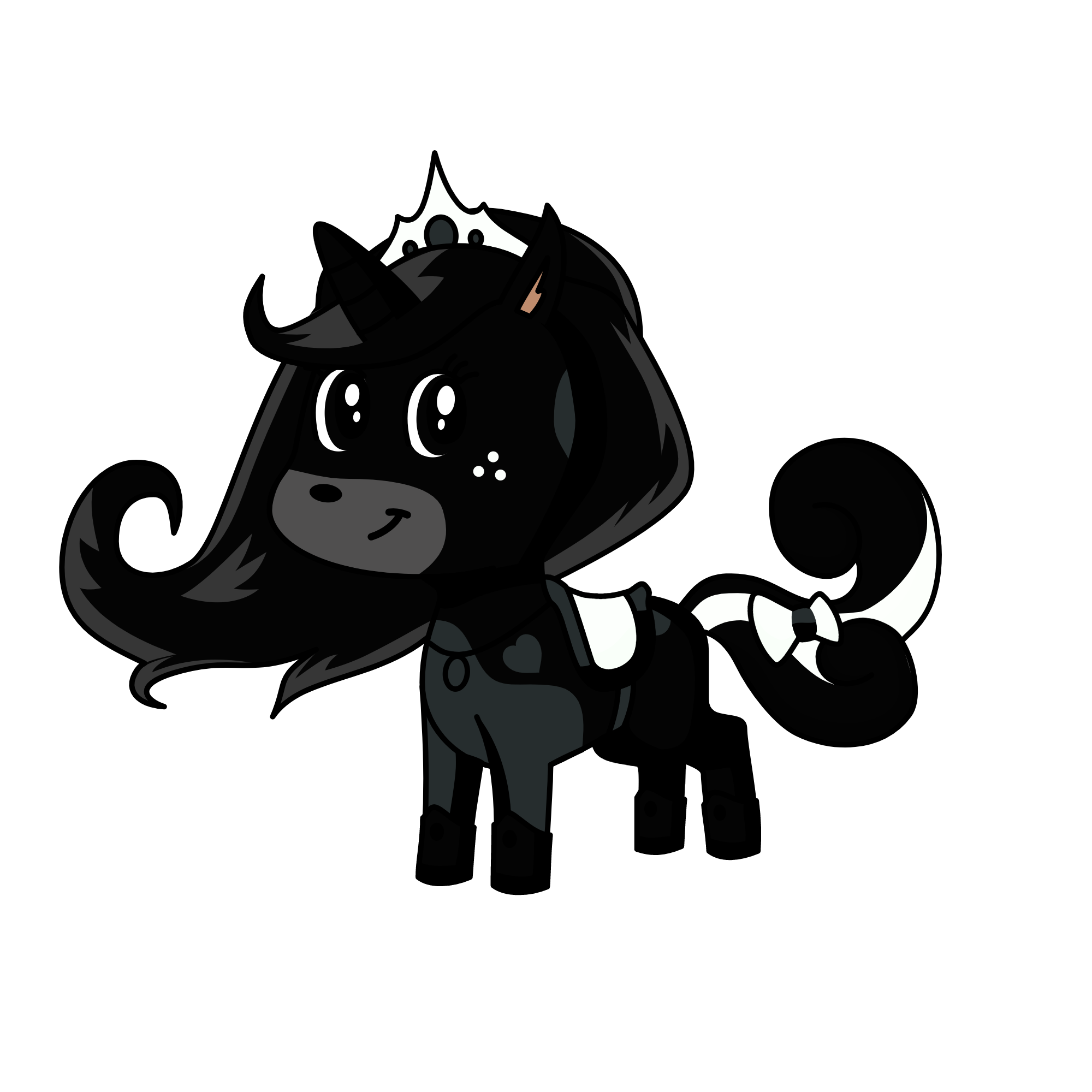 Black unicorn, the unicorn