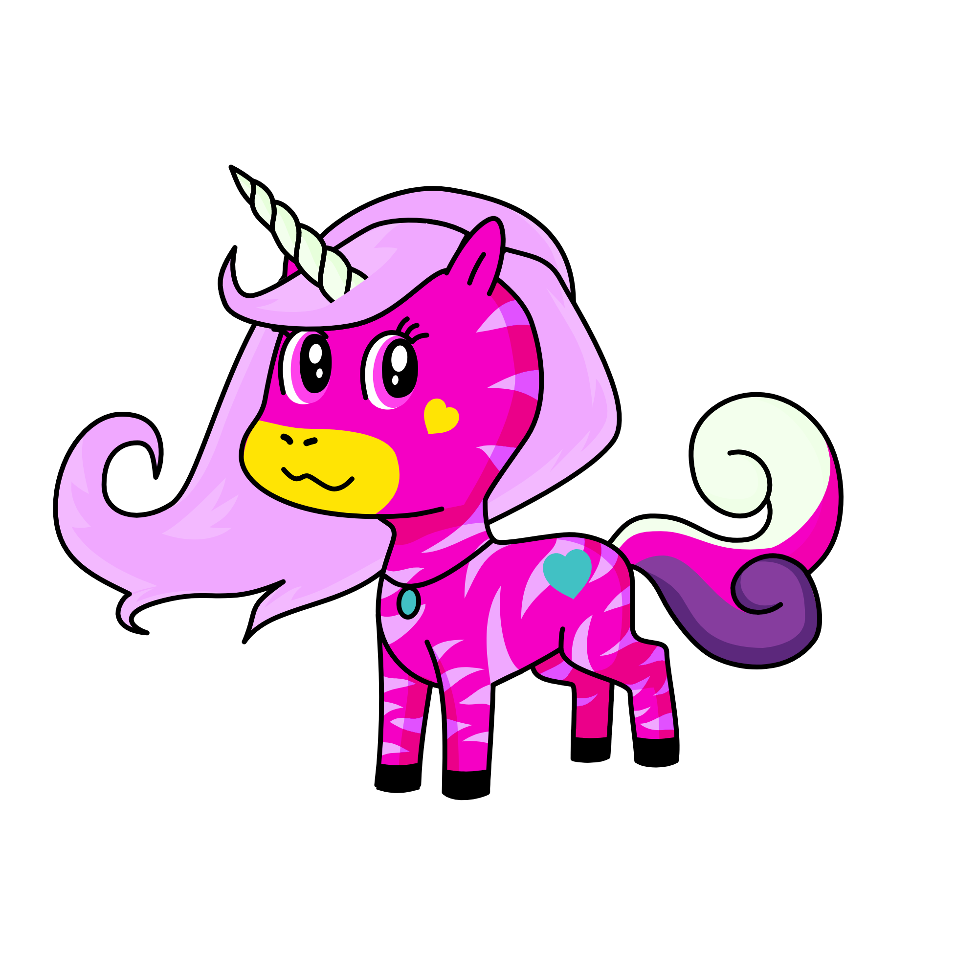Kristal, the unicorn
