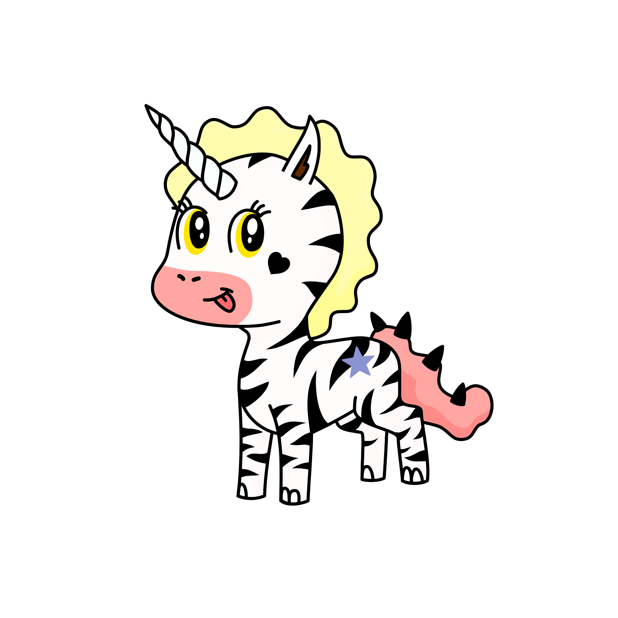 мяу вау, the unicorn