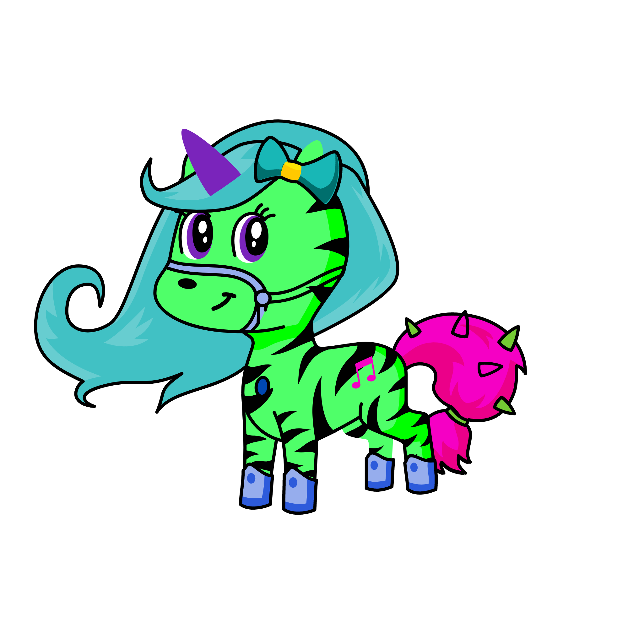 amethyst, the unicorn