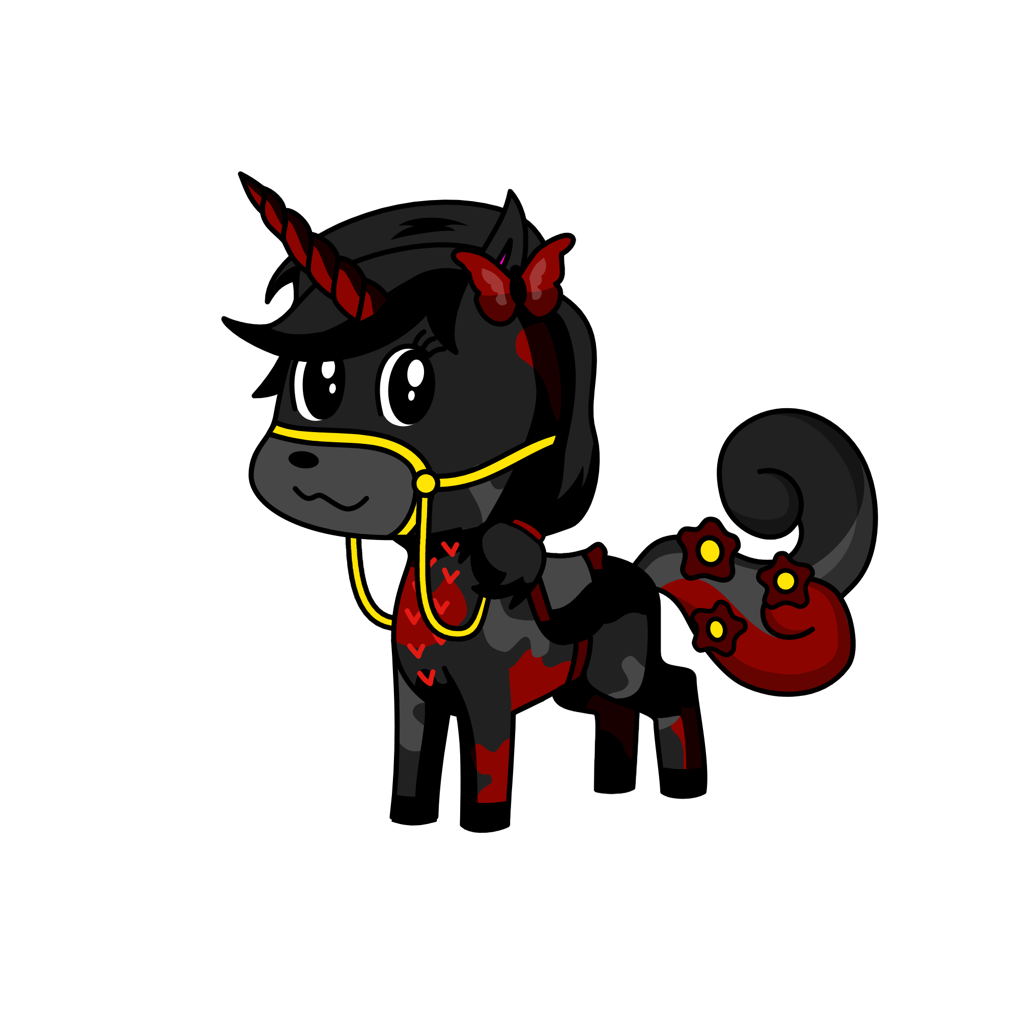 Midnight, the unicorn