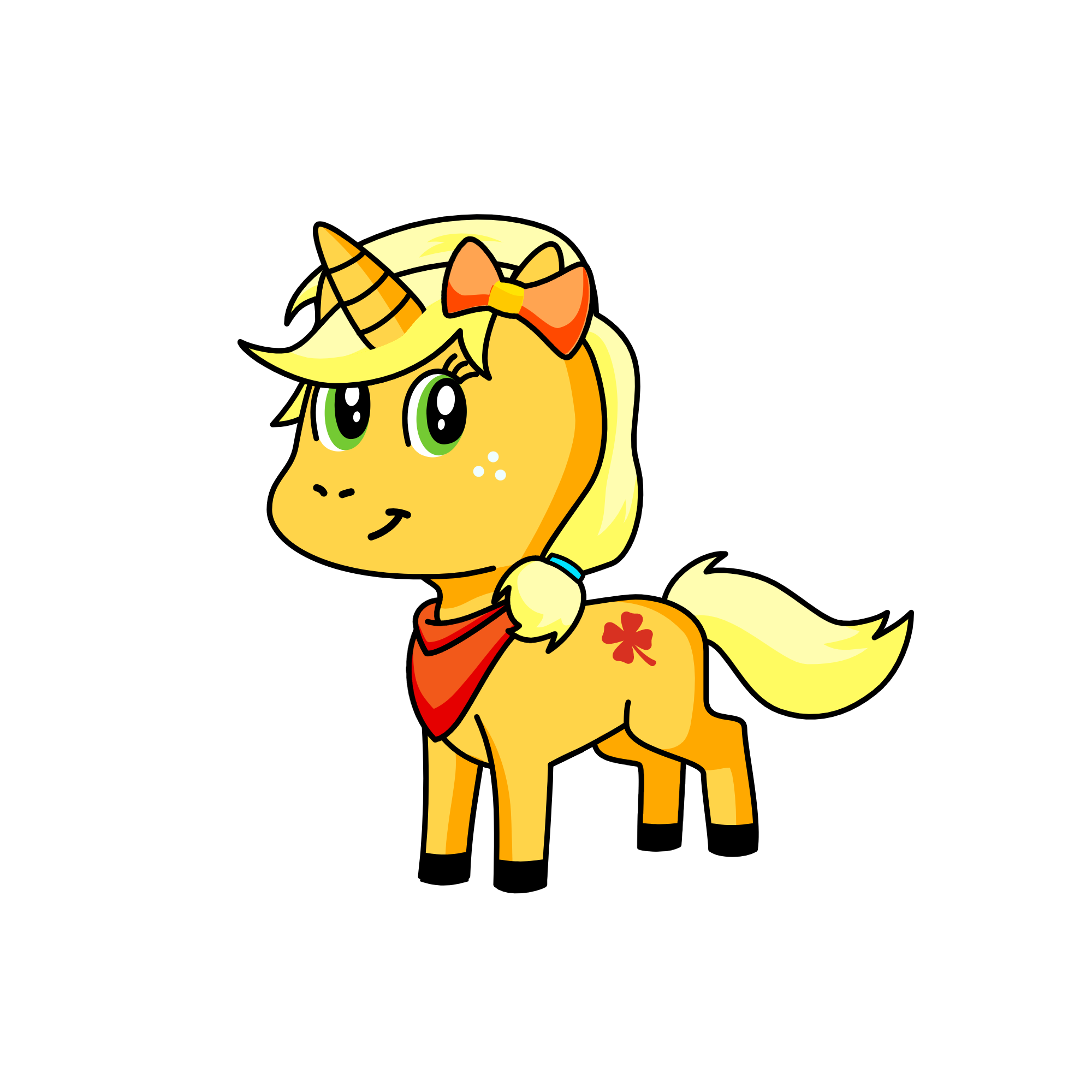 Apple jack, the unicorn